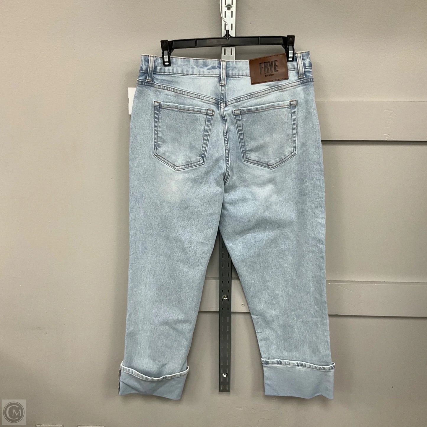 Jeans Designer By Frye In Blue Denim, Size: 4