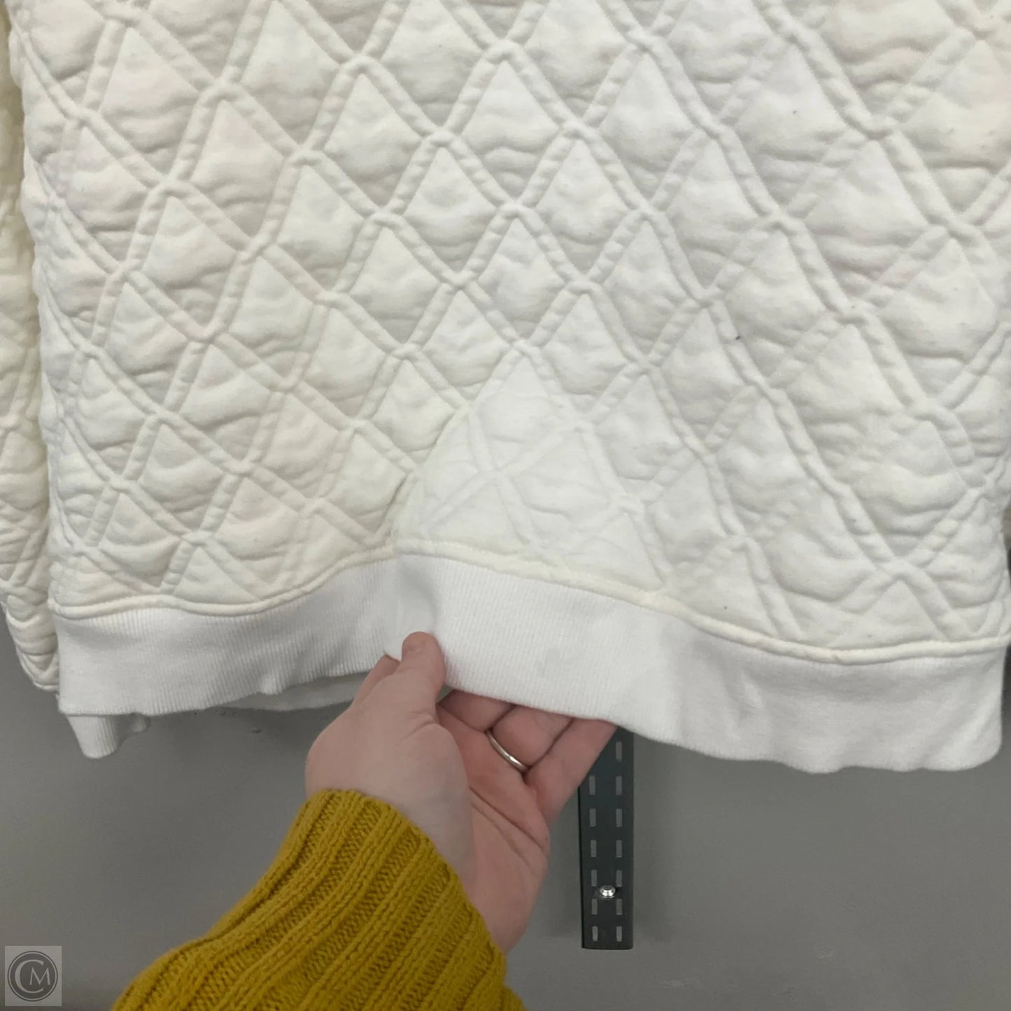 Sweatshirt Crewneck By Tuckernuck In White, Size: Xl