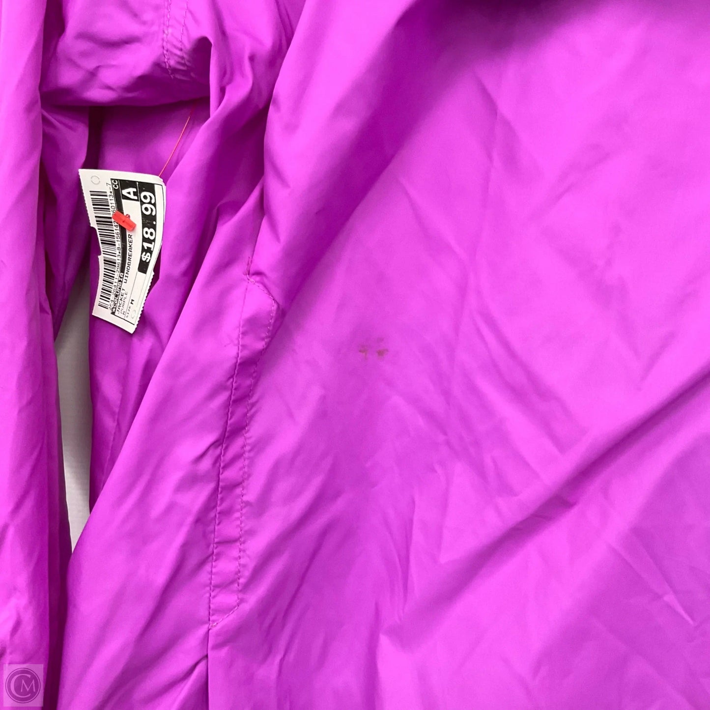 Jacket Windbreaker By Columbia In Purple, Size: M