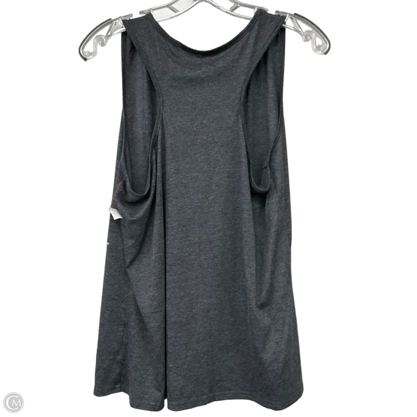 Top Sleeveless Basic By Clothes Mentor In Grey, Size: Xl