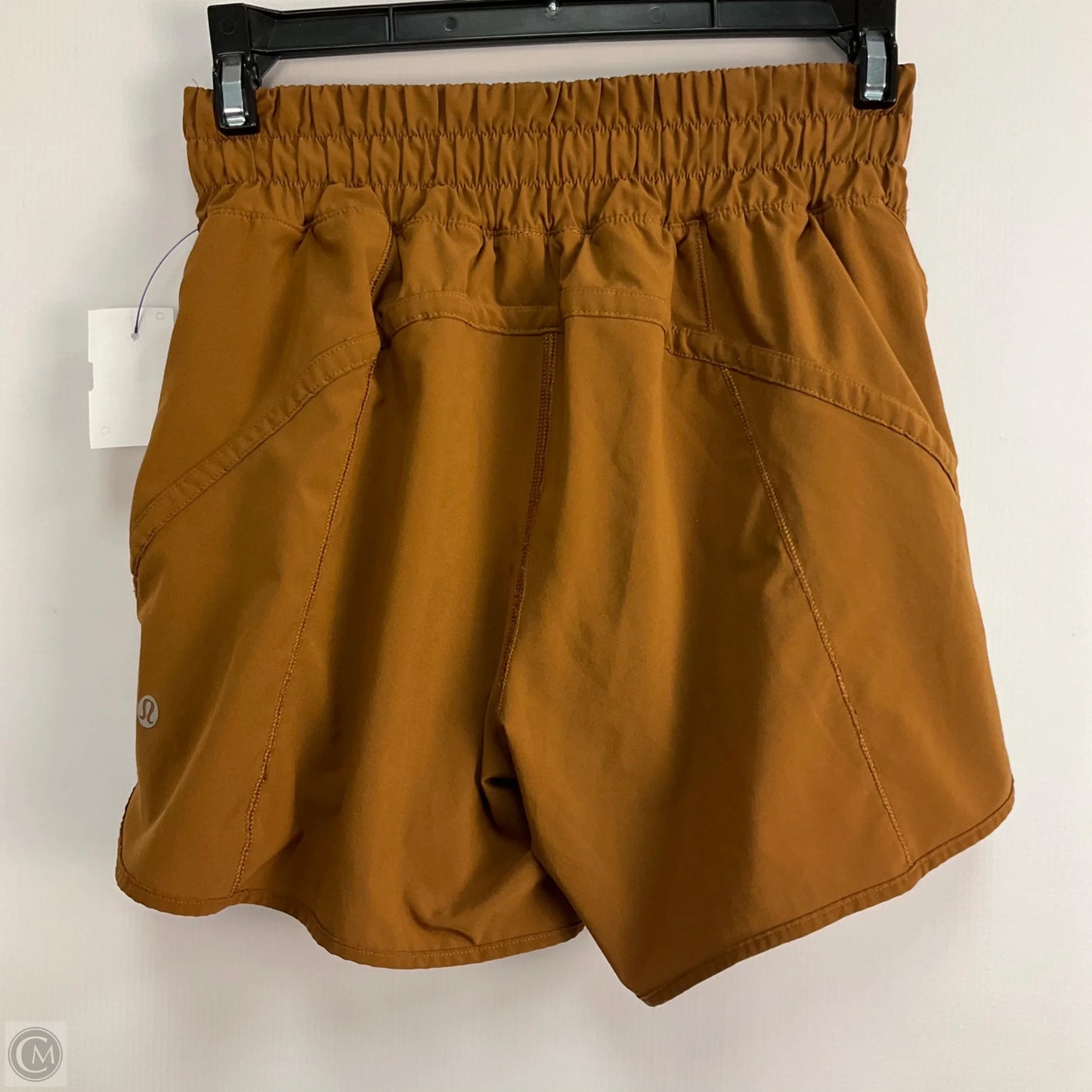 Athletic Shorts By Lululemon In Brown, Size: 4
