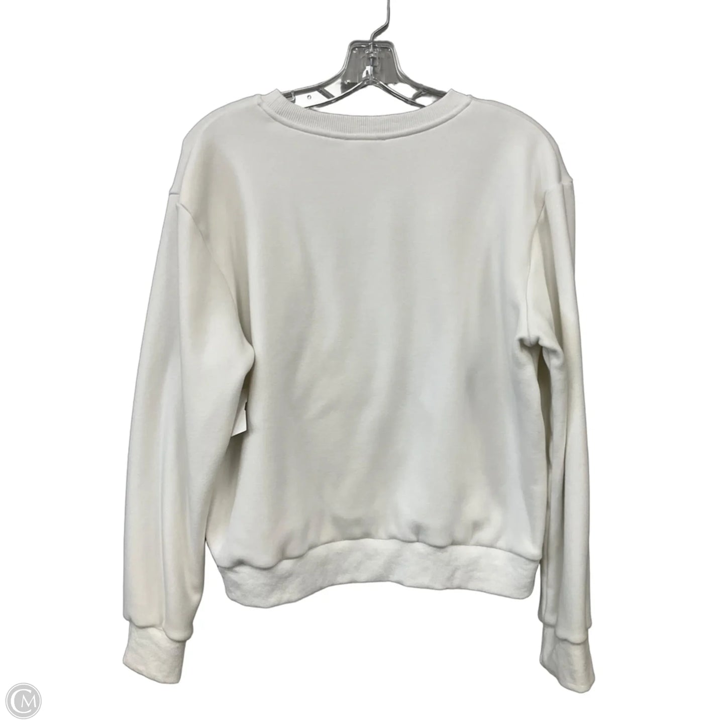Sweatshirt Crewneck By Main Strip In White, Size: S