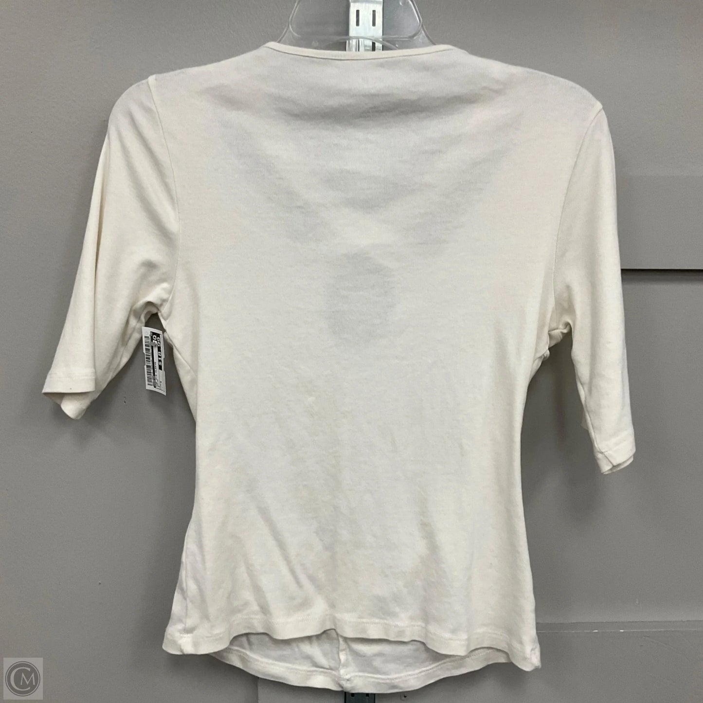 Top 3/4 Sleeve By Maeve In White, Size: S