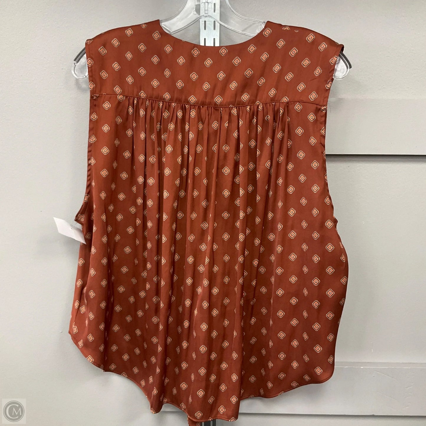 Top Sleeveless By Free People In Bronze, Size: S