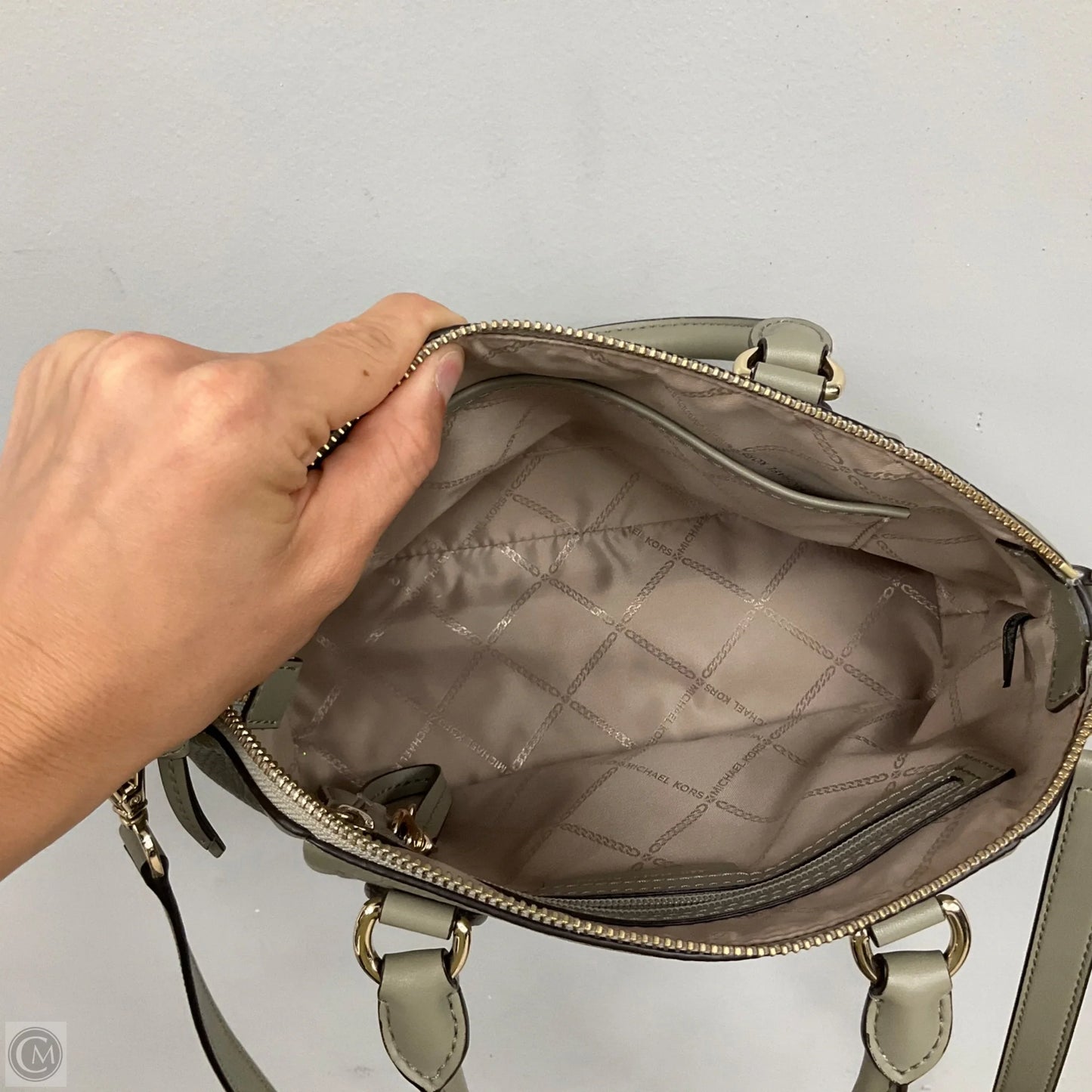 Crossbody Designer By Michael Kors, Size: Medium