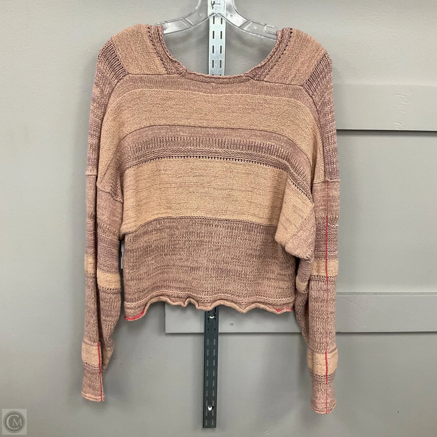 Sweater By Free People In Peach, Size: M