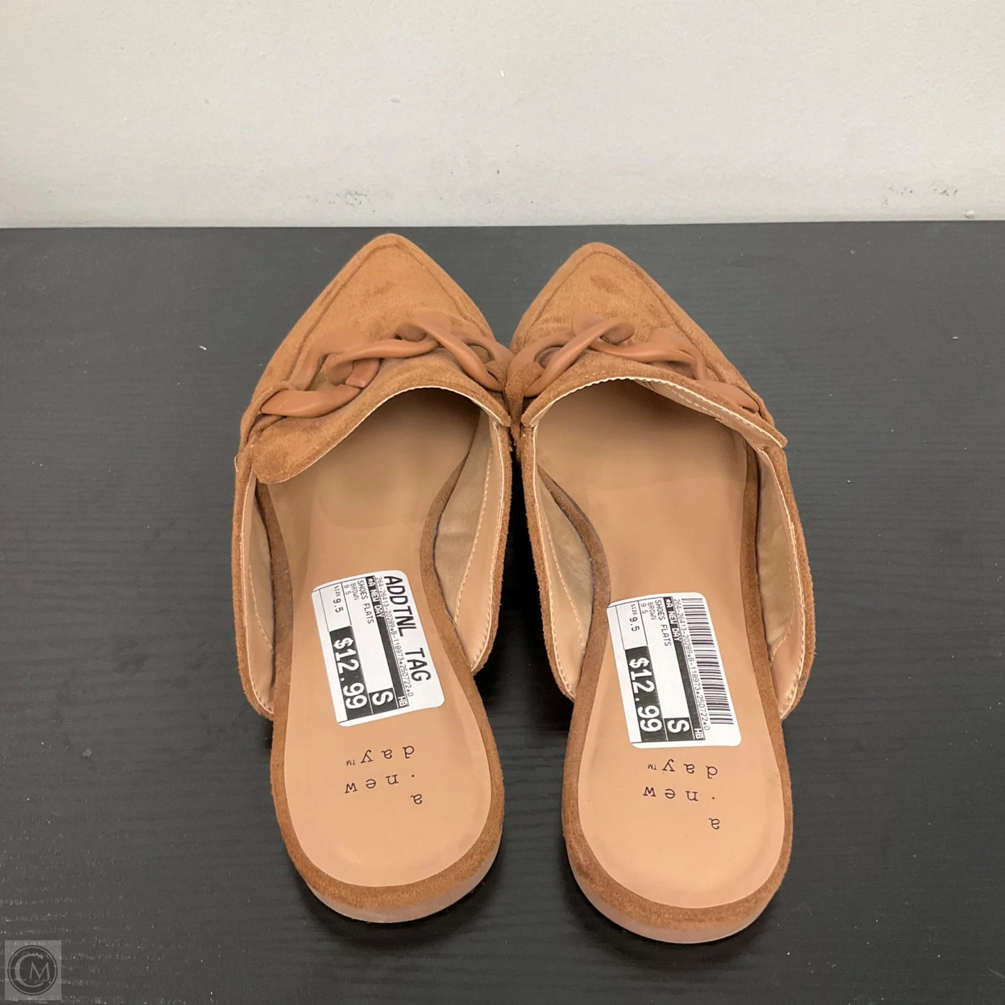 Shoes Flats By A New Day In Brown, Size: 9.5