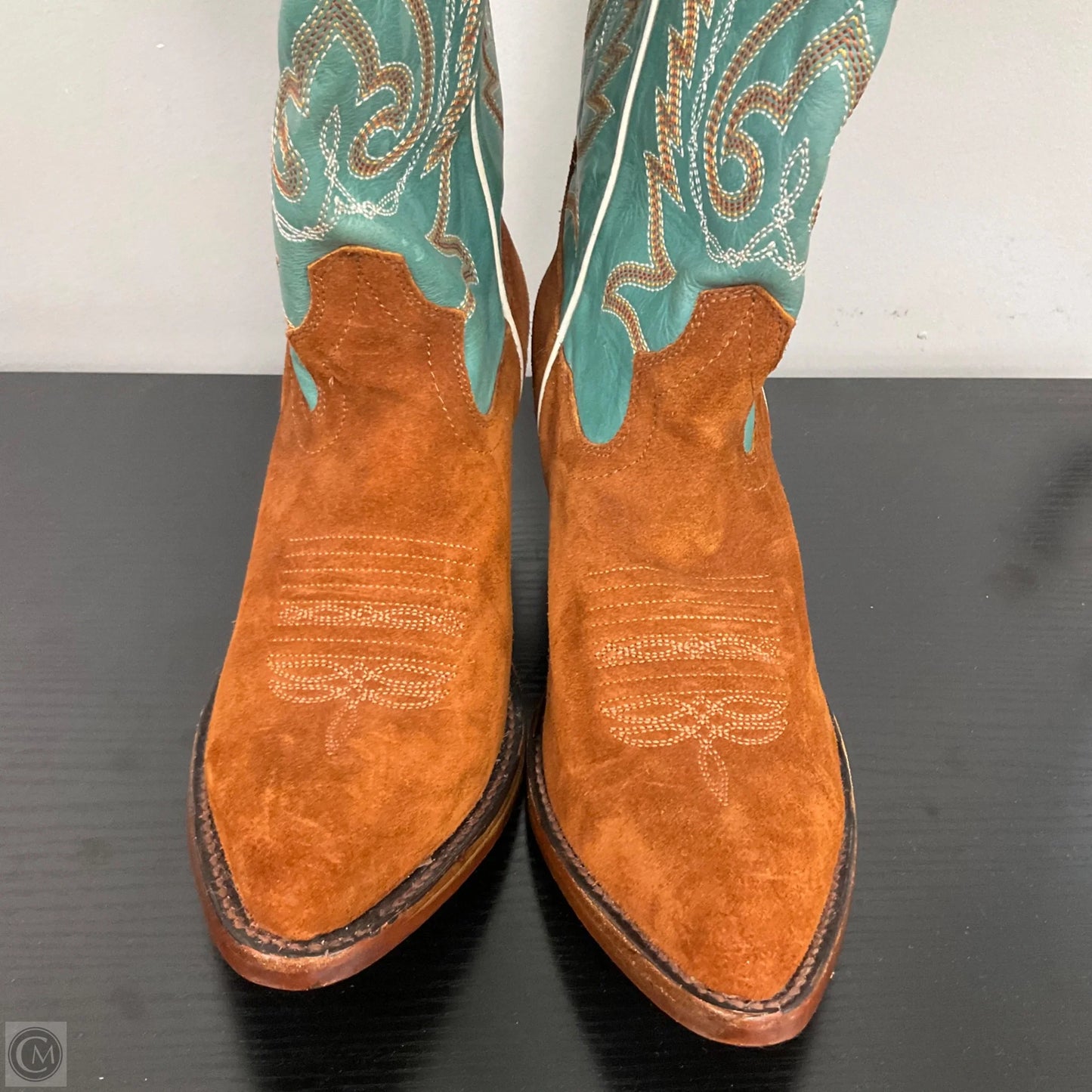 Boots Western By Ariat In Teal, Size: 7