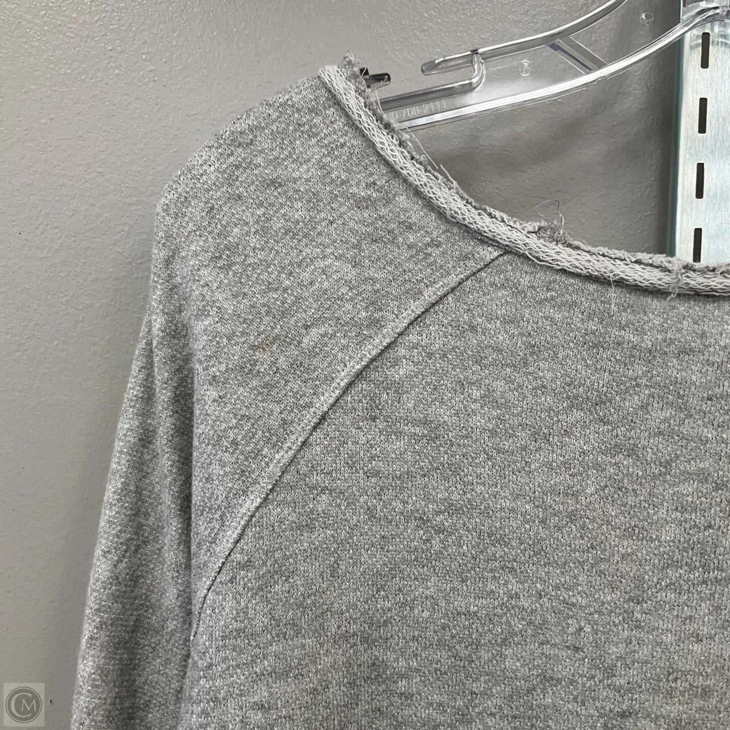 Top Long Sleeve By Free People In Grey, Size: Xs