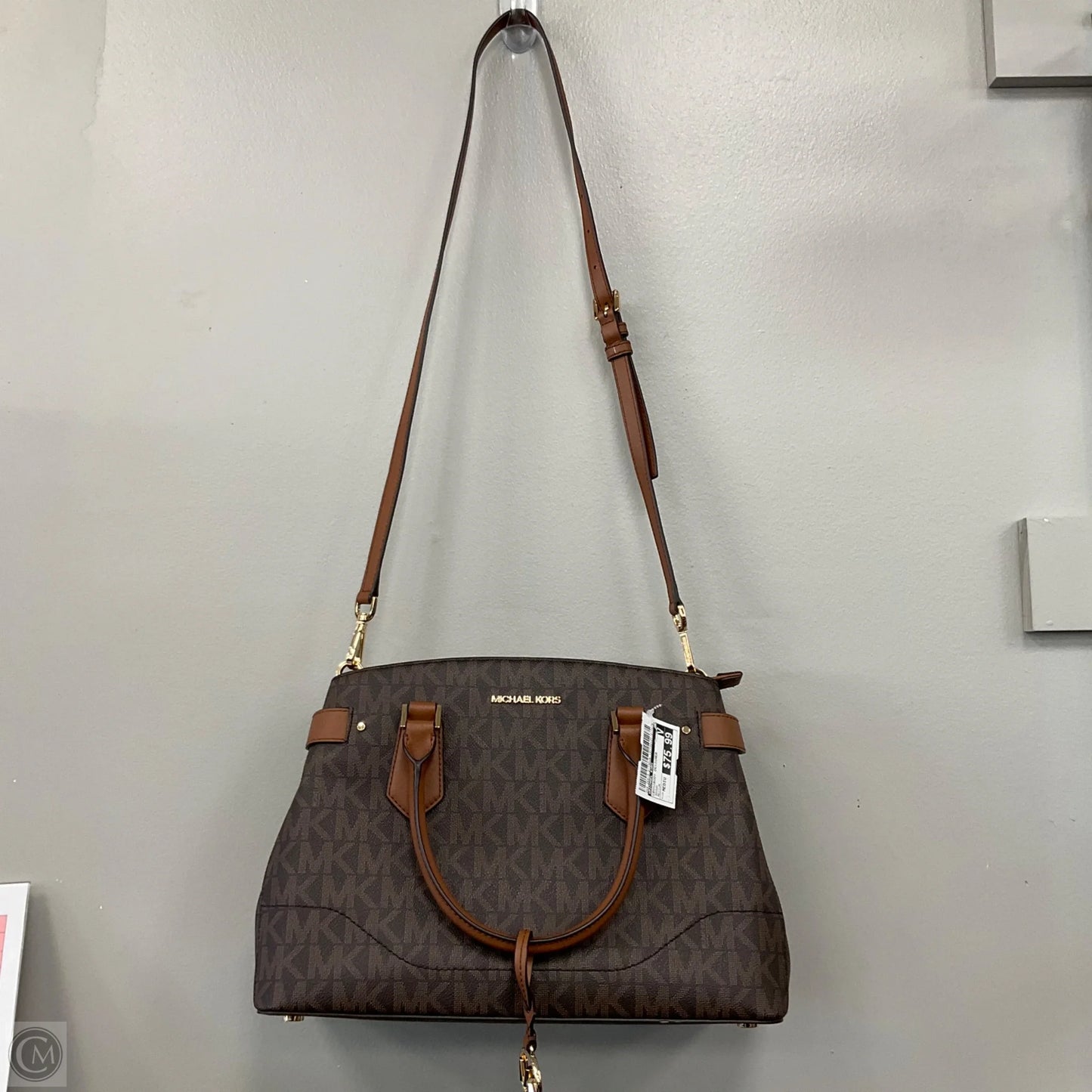 Crossbody Designer By Michael Kors, Size: Medium