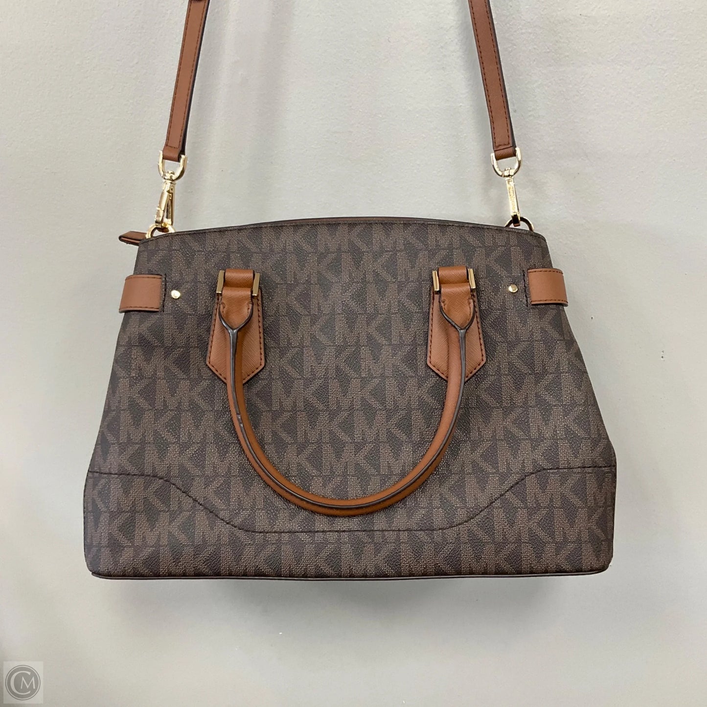 Crossbody Designer By Michael Kors, Size: Medium