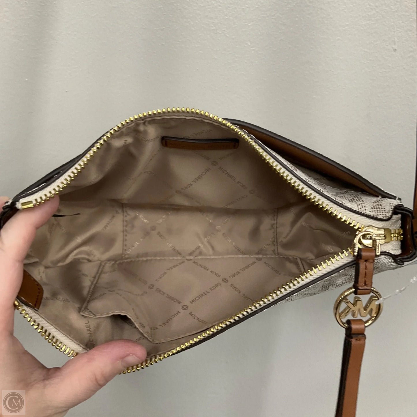 Crossbody Designer By Michael Kors, Size: Small