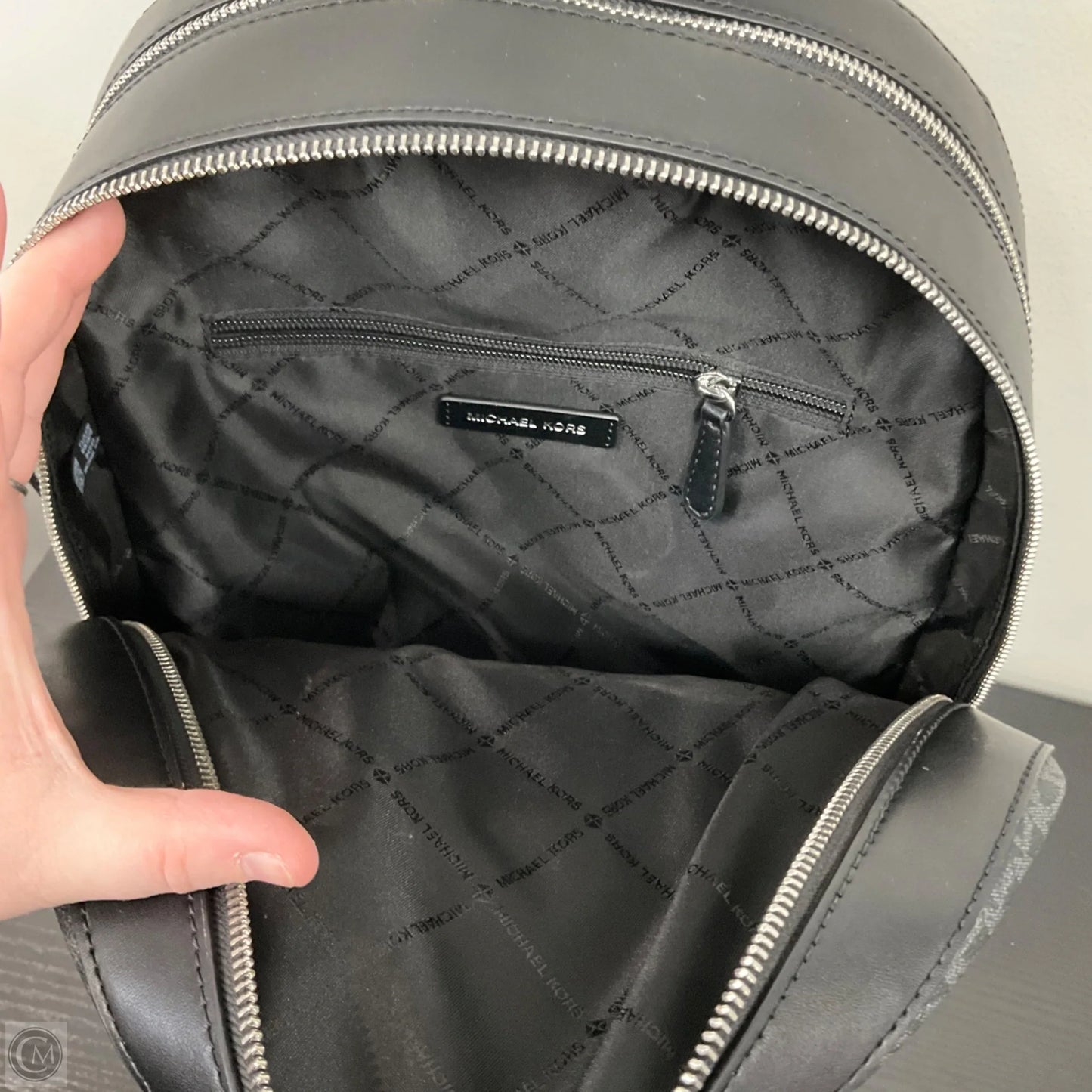 Backpack Designer By Michael Kors, Size: Large