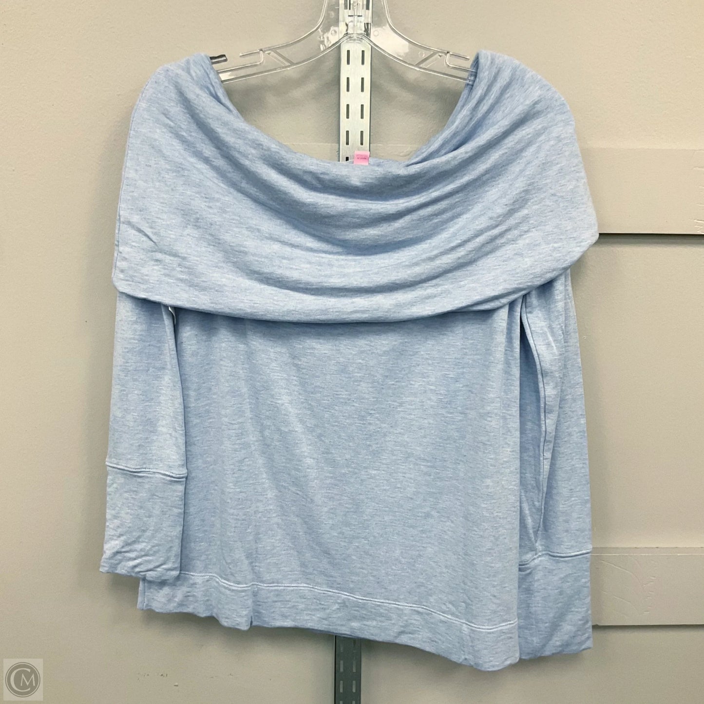 Top Long Sleeve Designer By Lilly Pulitzer In Blue, Size: S