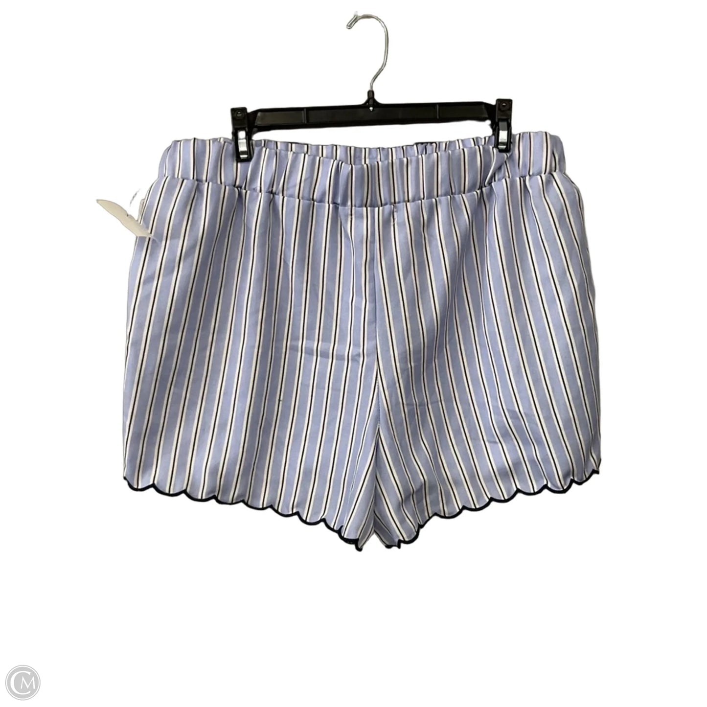 Shorts By Rae Dunn In Striped Pattern, Size: Xl