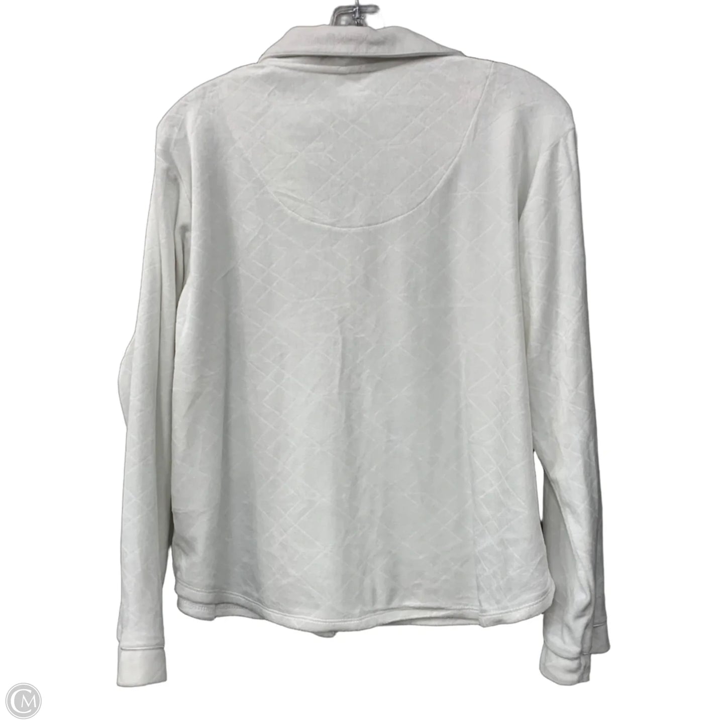 Top Long Sleeve By Flora Nikrooz In White, Size: M