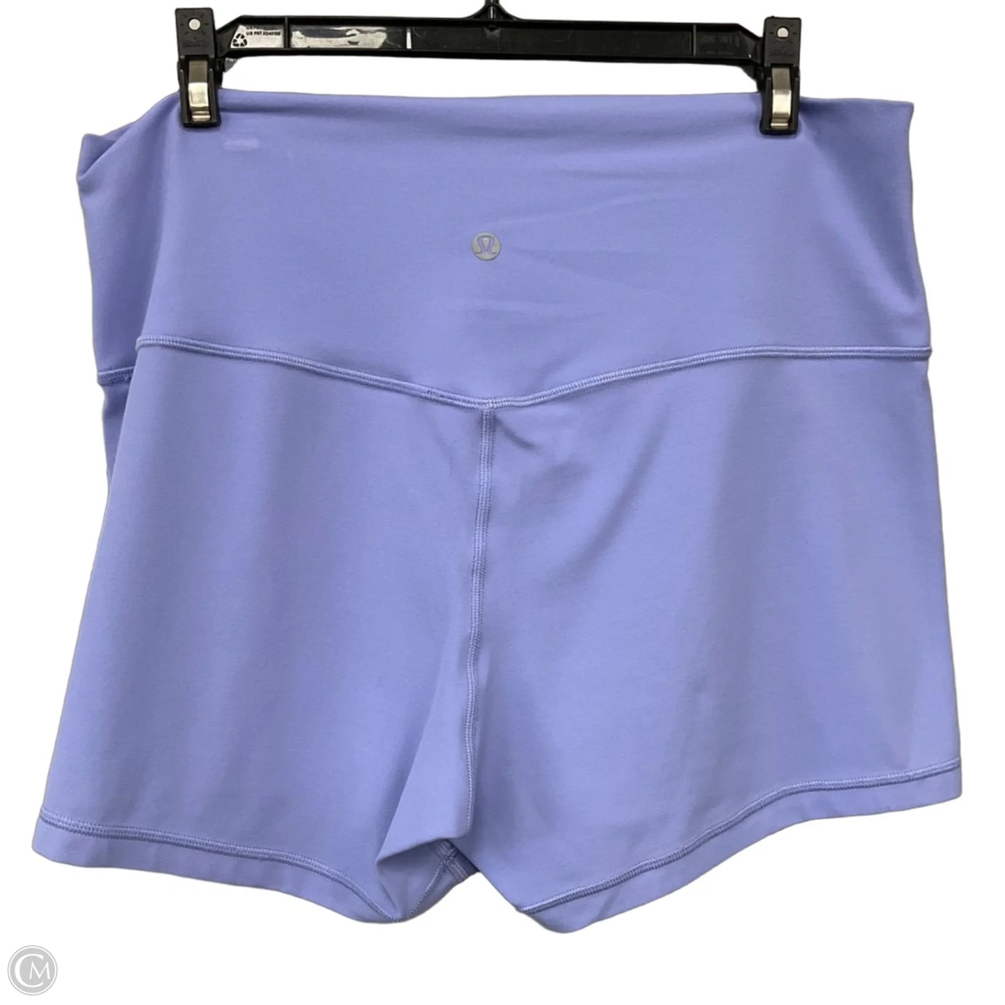 Athletic Shorts By Lululemon In Blue, Size: 14