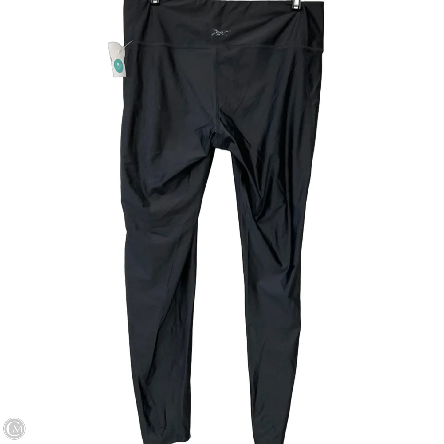 Athletic Leggings By Reebok In Black, Size: L