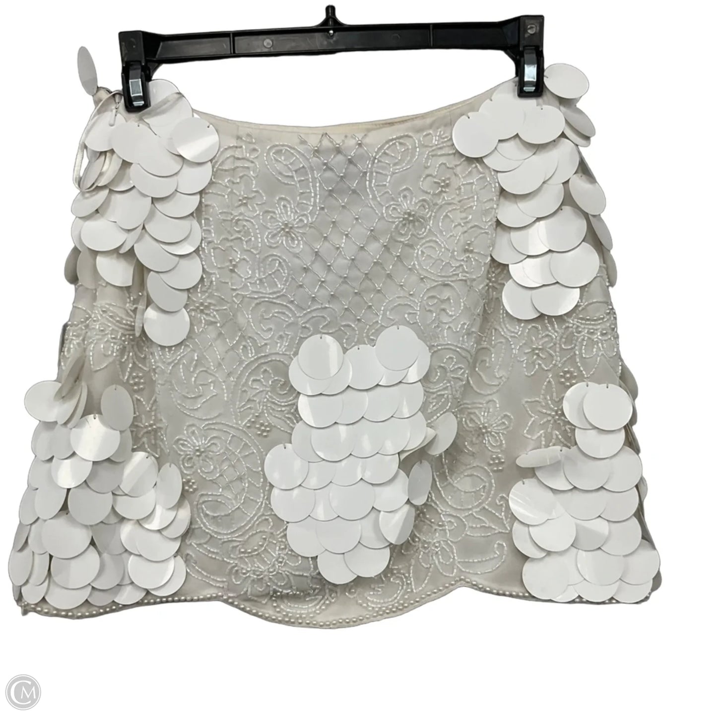 Skirt Mini & Short By Asos In White, Size: 4