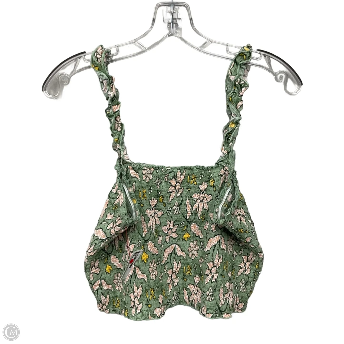 Top Sleeveless By Aerie In Floral Print, Size: L