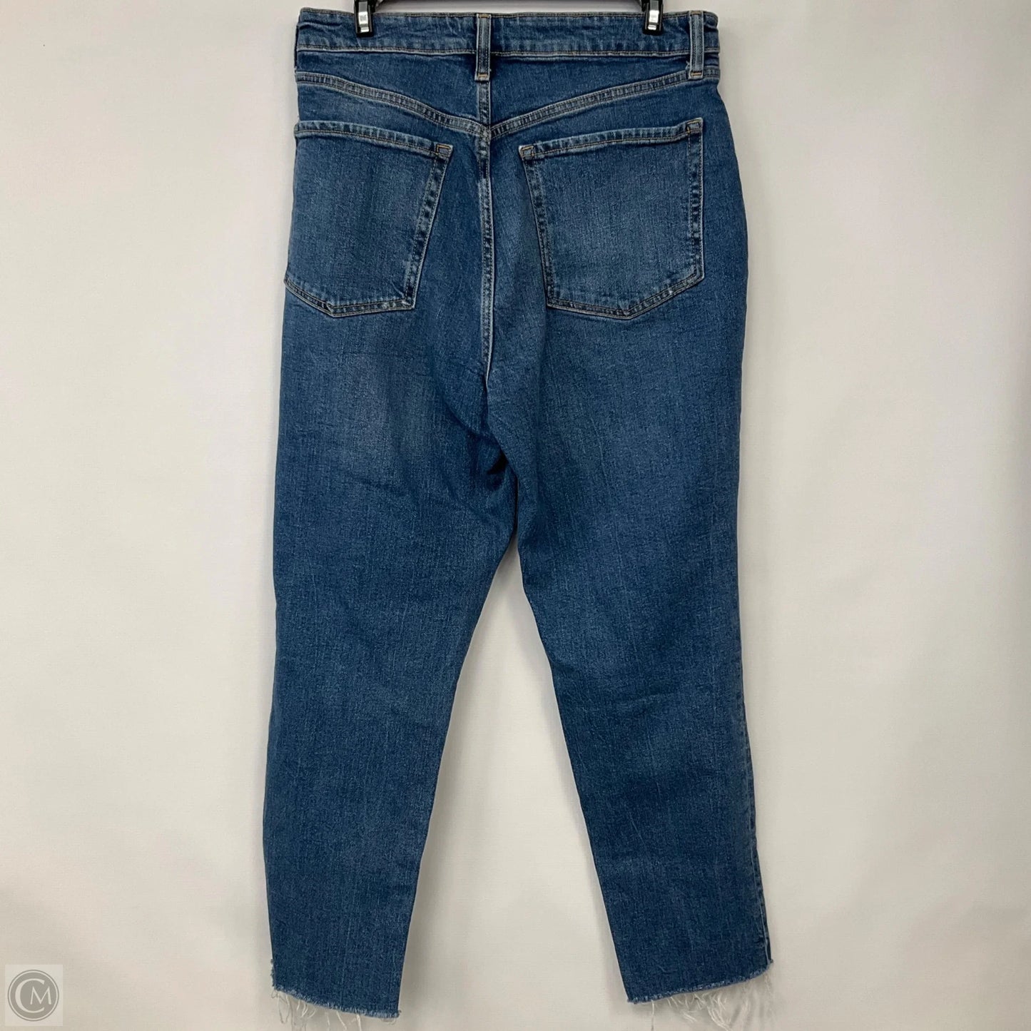 Jeans Straight By Old Navy In Blue Denim, Size: 12