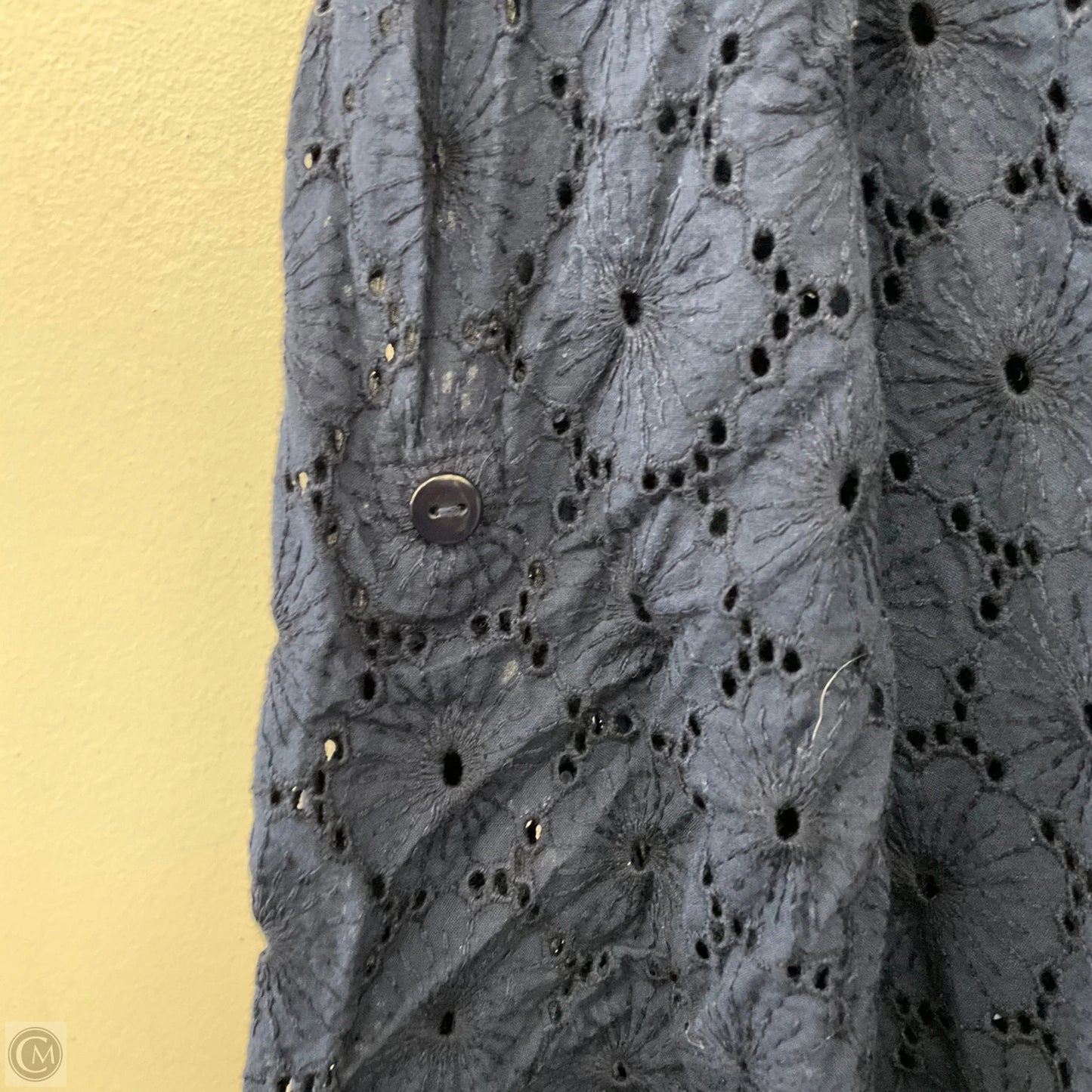 Top Long Sleeve By Nicole By Nicole Miller In Navy, Size: 3x
