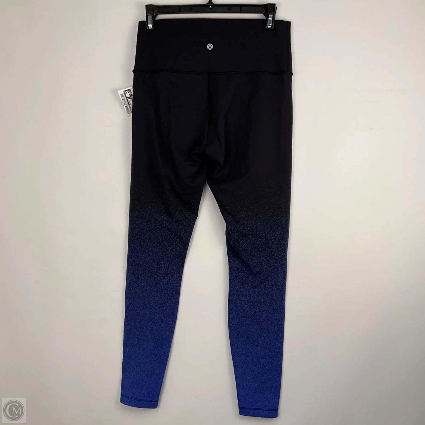 Athletic Leggings By Lululemon In Black & Blue, Size: 8
