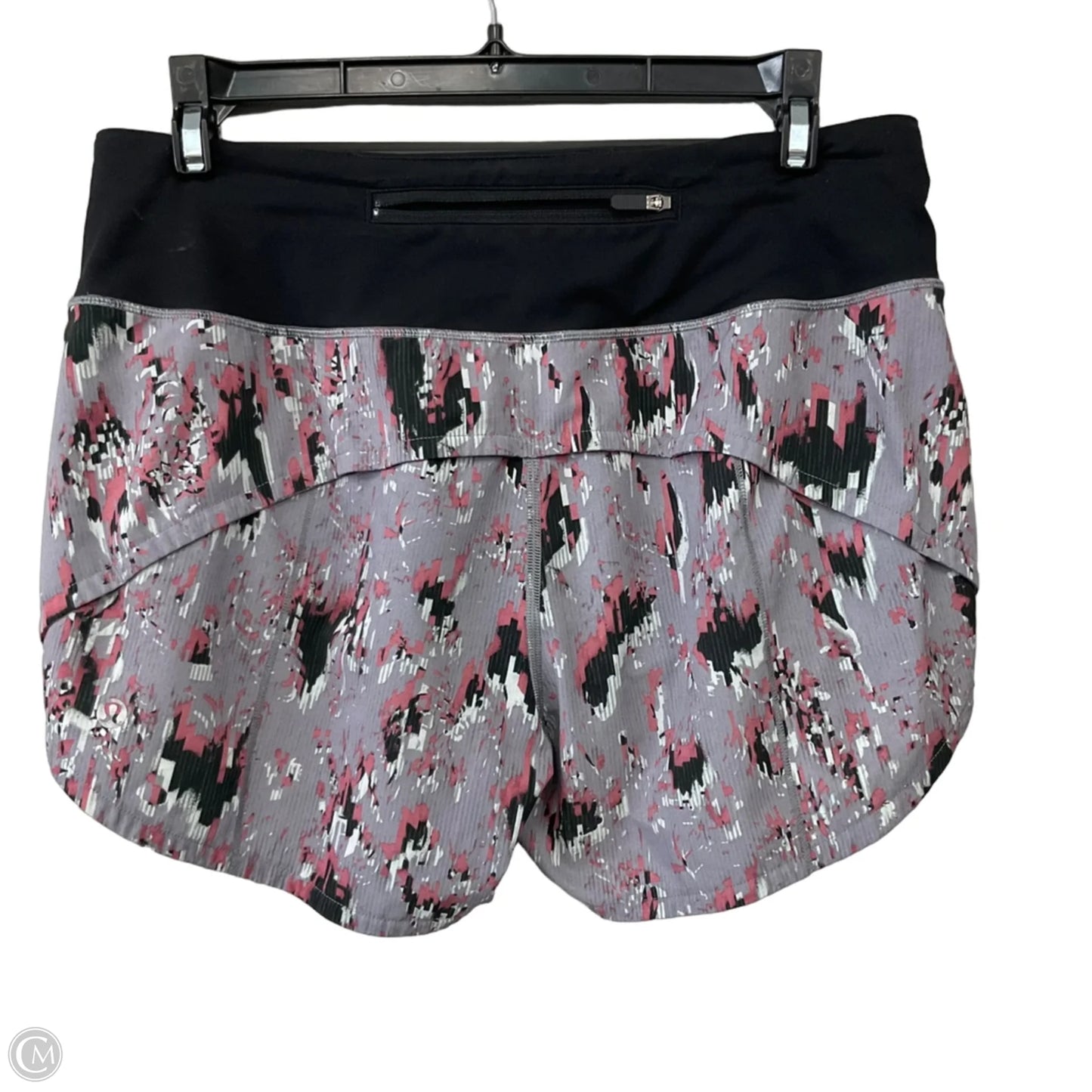 Athletic Shorts By Lululemon In Grey, Size: 6