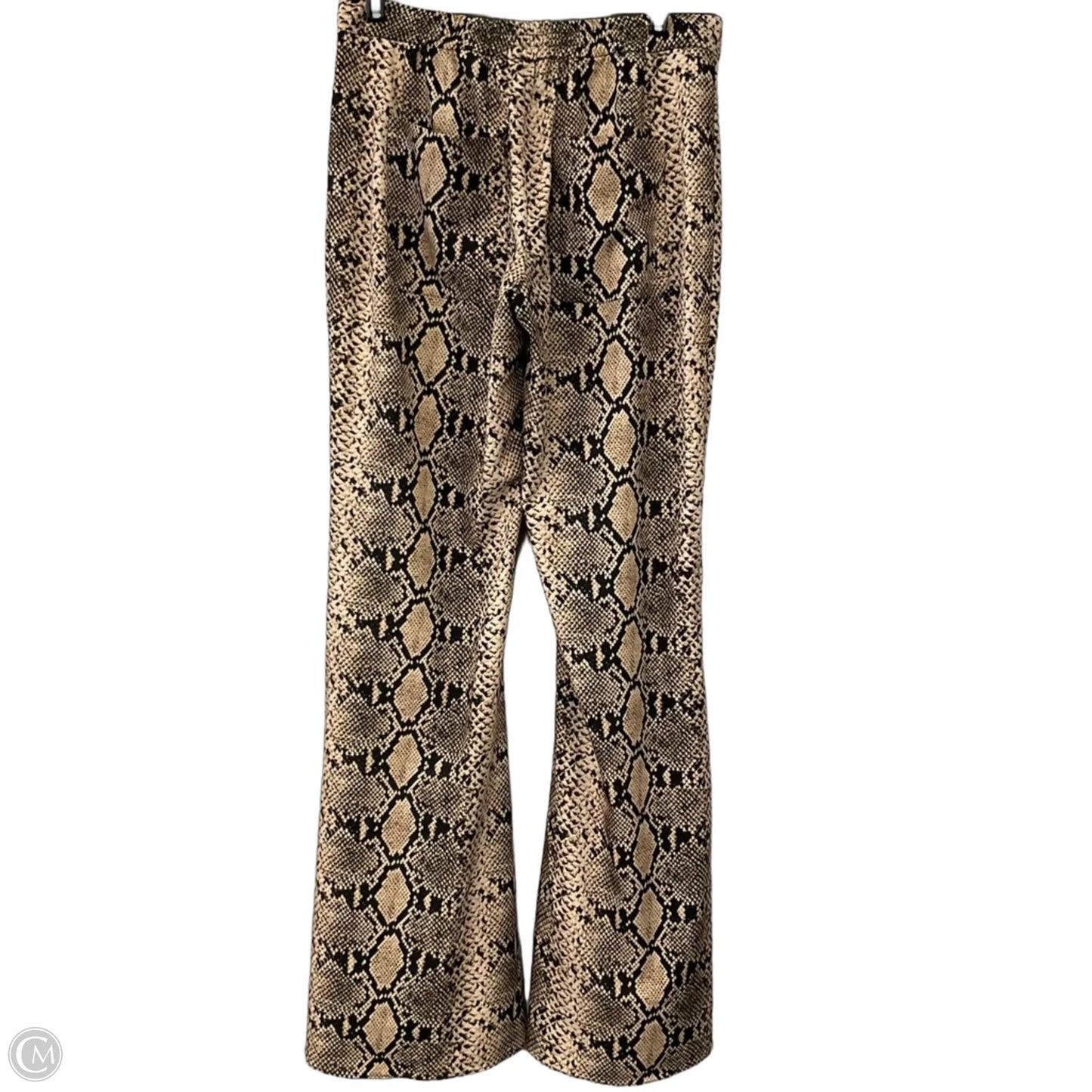 Pants Other By Zara In Snakeskin Print, Size: S