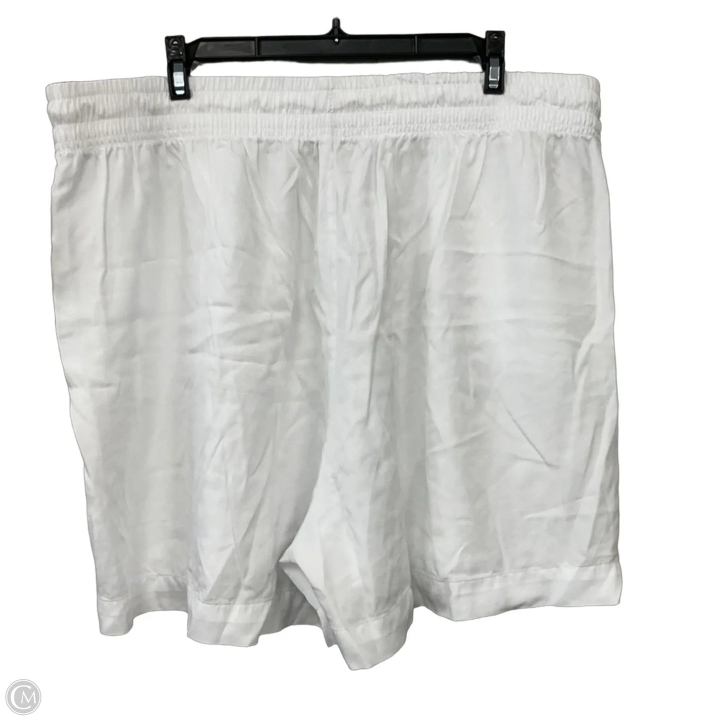 Shorts By Democracy In White, Size: 16