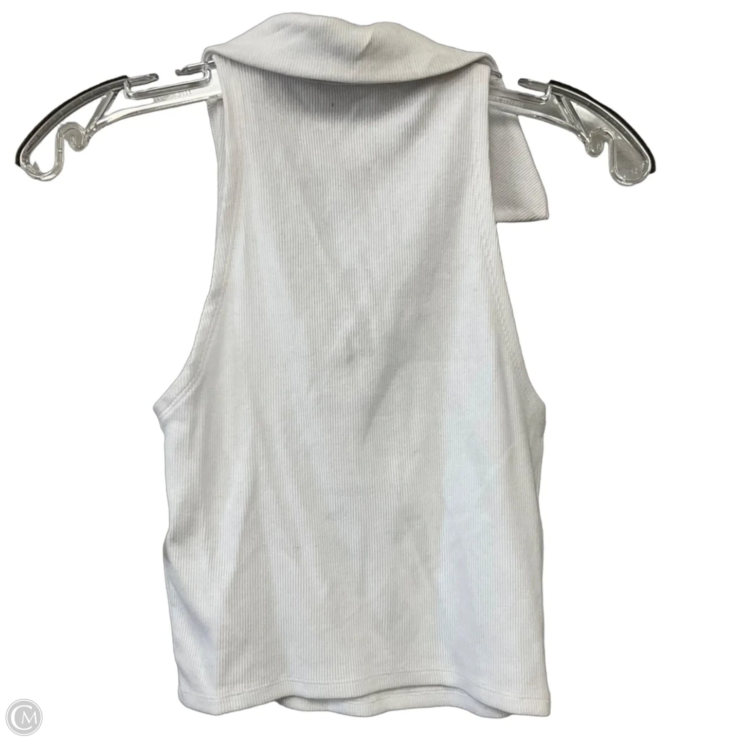 Top Sleeveless By Abercrombie And Fitch In White, Size: S