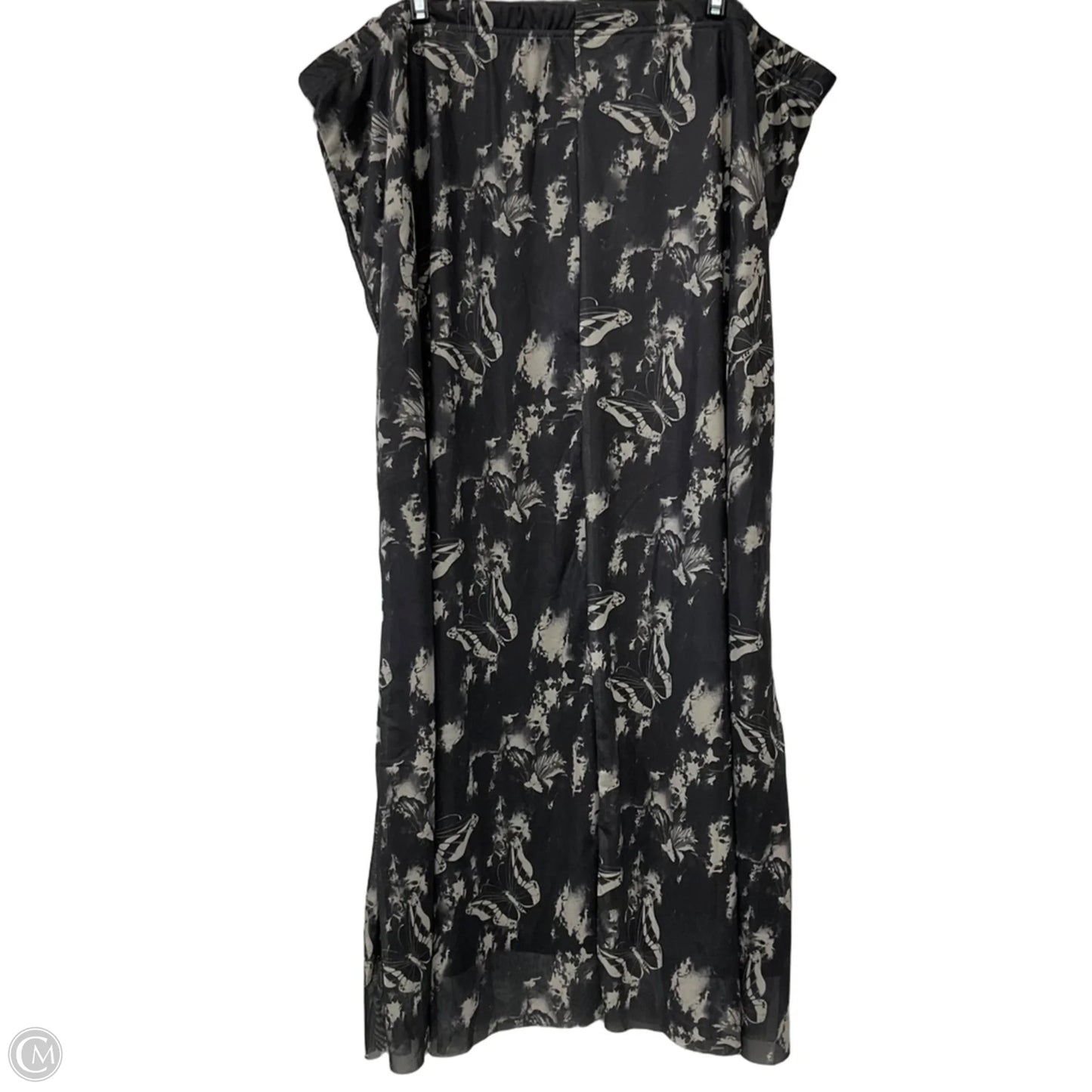 Skirt Maxi By Clothes Mentor In Black, Size: Xxl