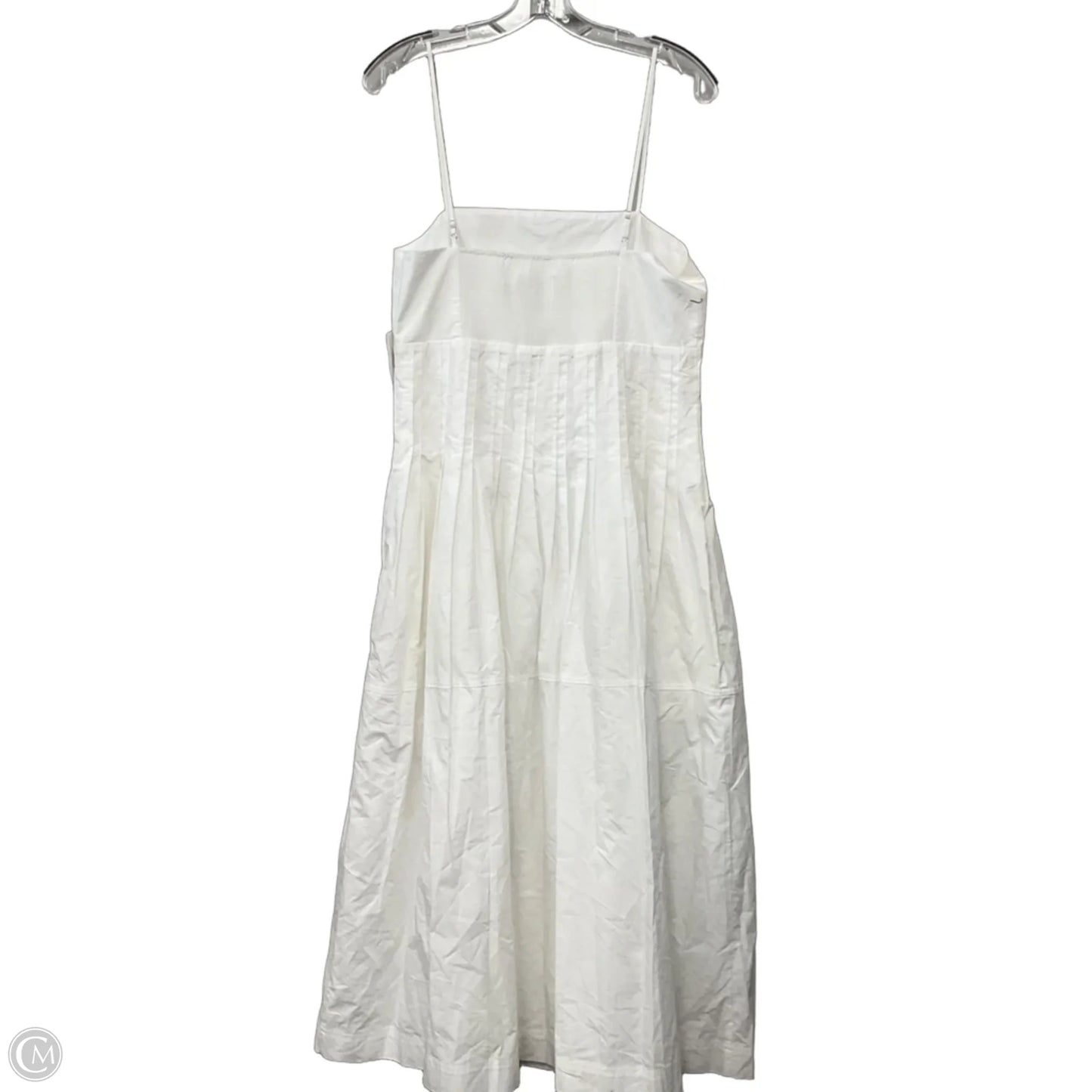 Dress Casual Maxi By Banana Republic In White, Size: 10