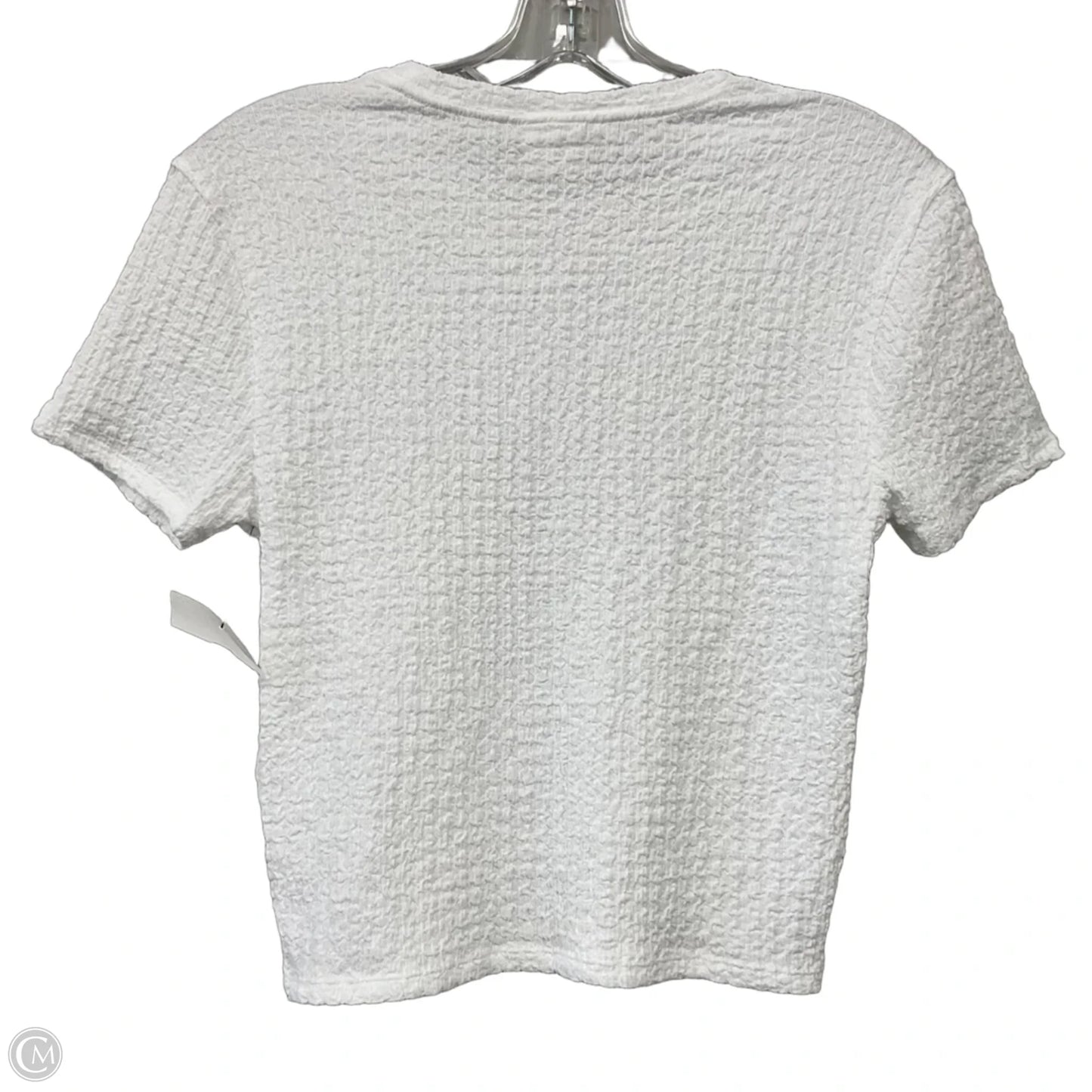 Top Short Sleeve Basic By Abercrombie And Fitch In White, Size: M