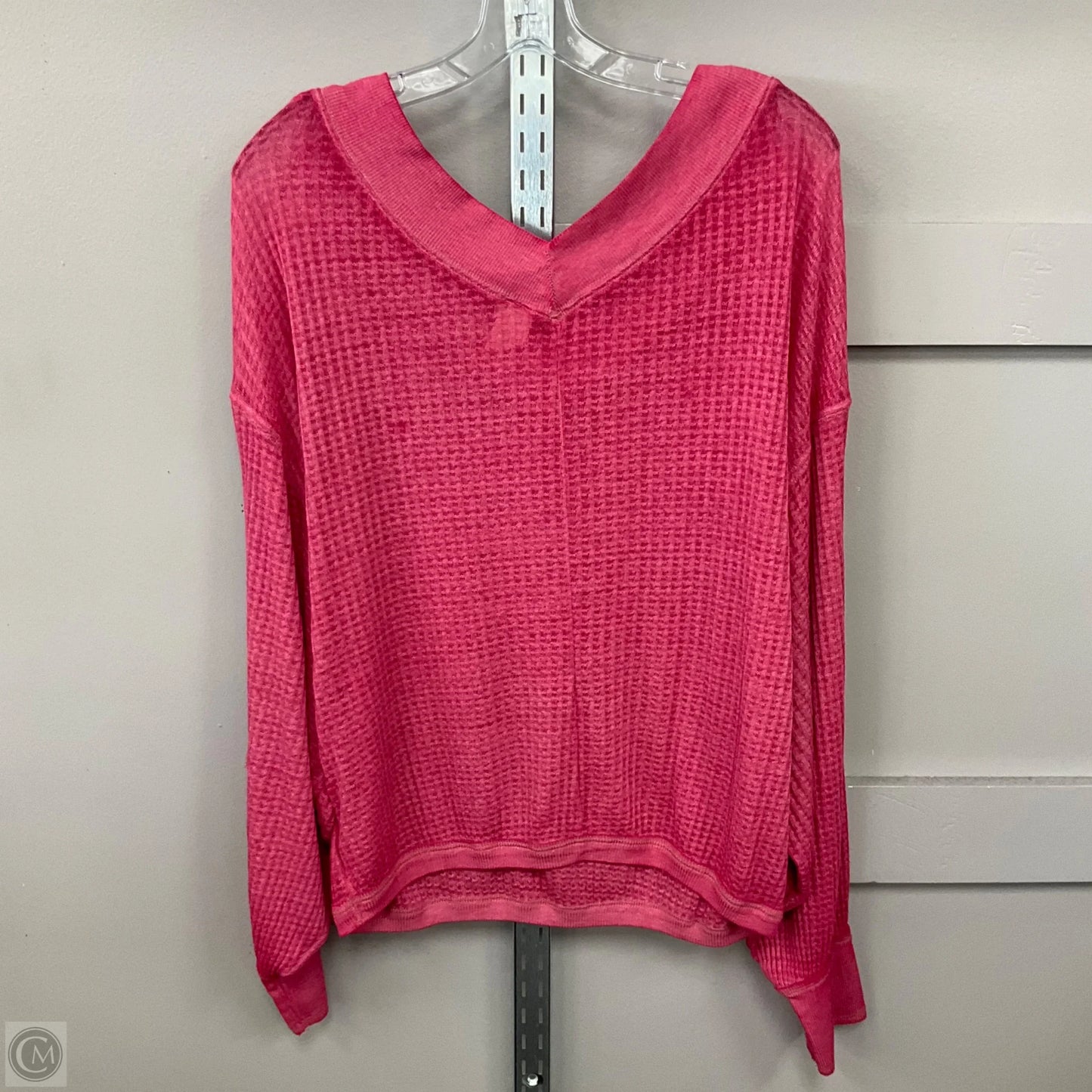 Top Long Sleeve By We The Free In Pink, Size: S