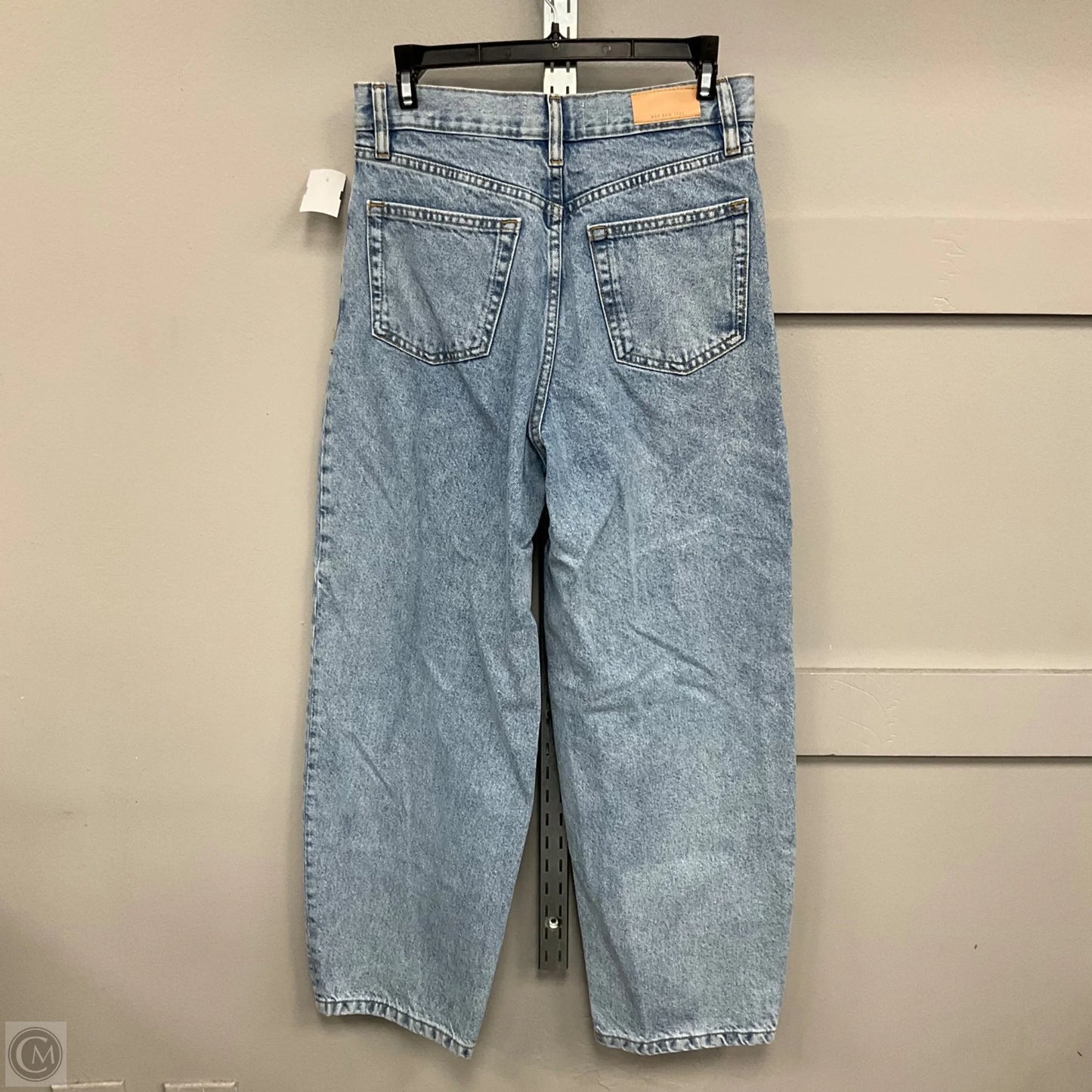 Jeans Wide Leg By Mng In Blue Denim, Size: 4