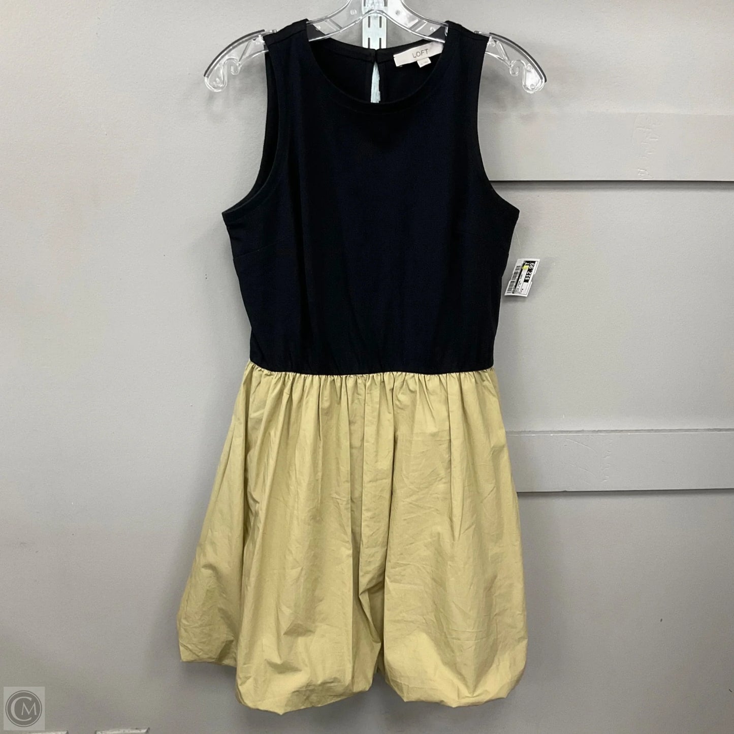 Dress Casual Short By Loft In Black & Tan, Size: M