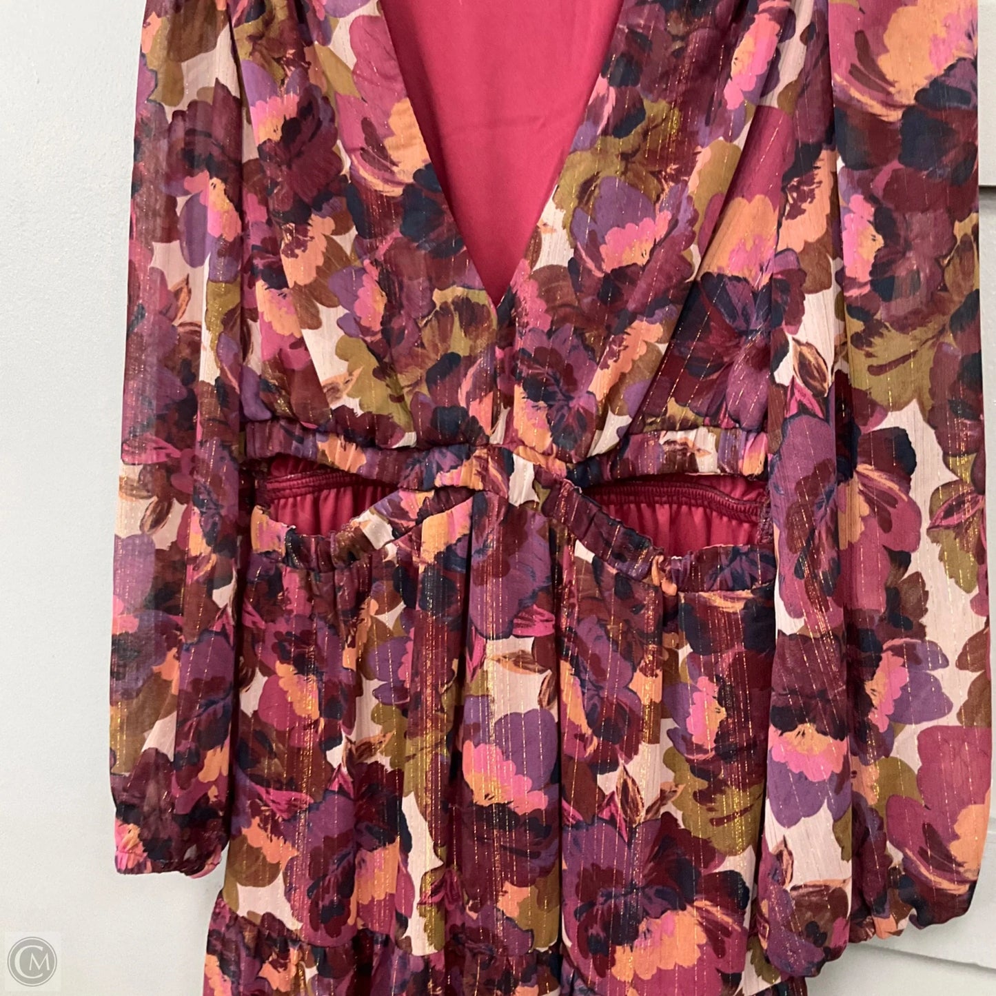Dress Casual Maxi By Sofia By Sofia Vergara In Maroon, Size: M