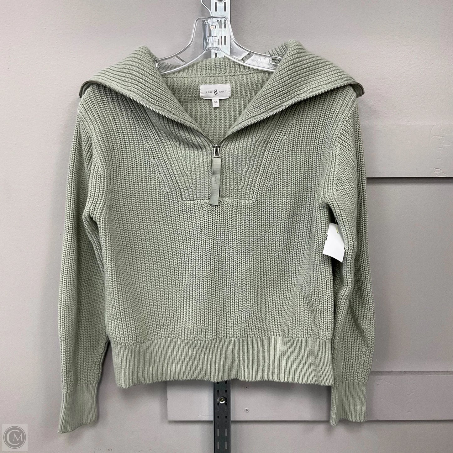Sweater By Lou And Grey In Green, Size: Xs