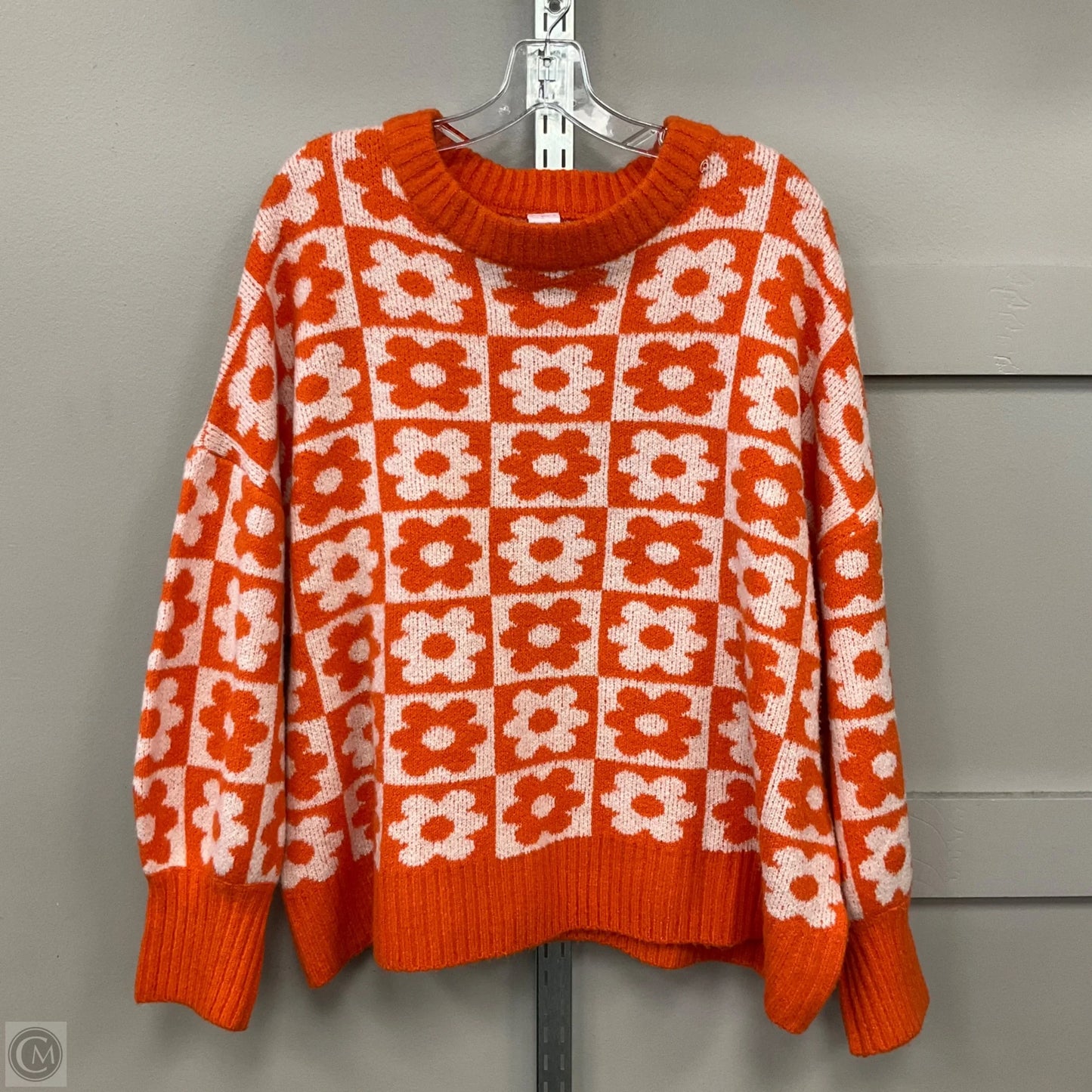 Sweater By Violet Romance In Orange, Size: 2X (24)