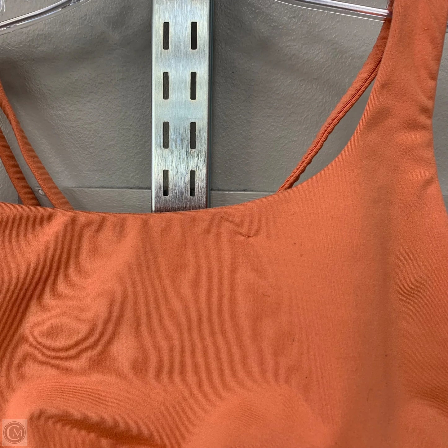 Athletic Bra By Lululemon In Orange, Size: 10