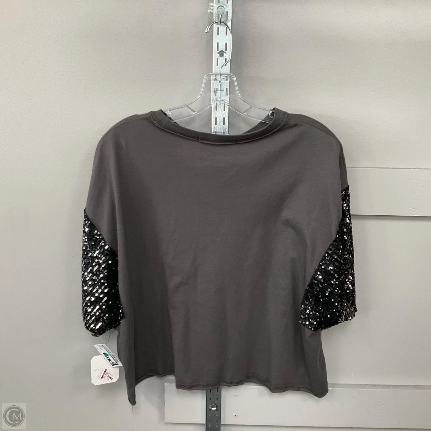 Top Short Sleeve By Altard State In Grey, Size: Xs