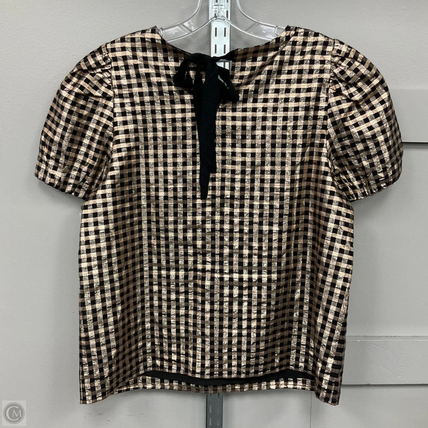 Top Short Sleeve By J. Crew In Brown, Size: M