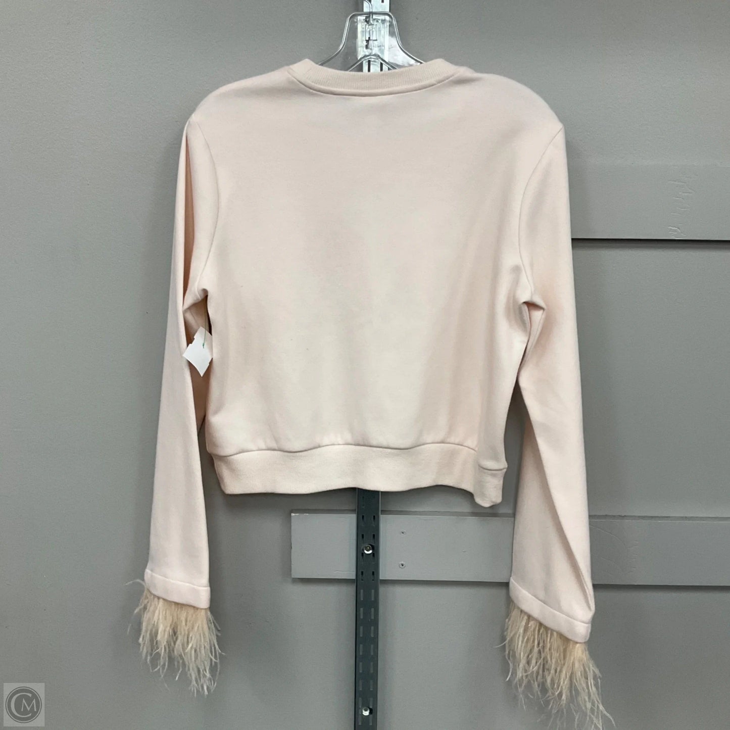 Top Long Sleeve By Future Collective In Peach, Size: M