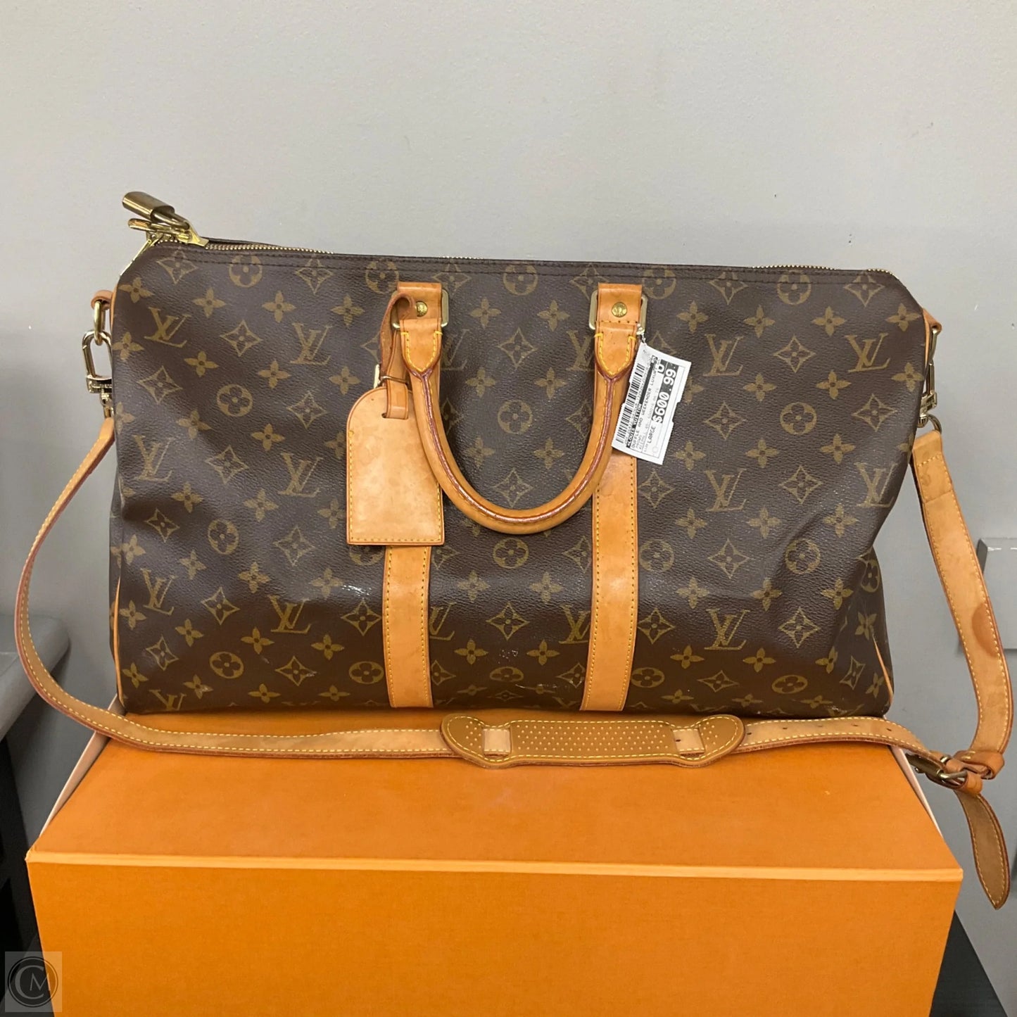Duffle And Weekender Luxury Designer By Louis Vuitton, Size: Large