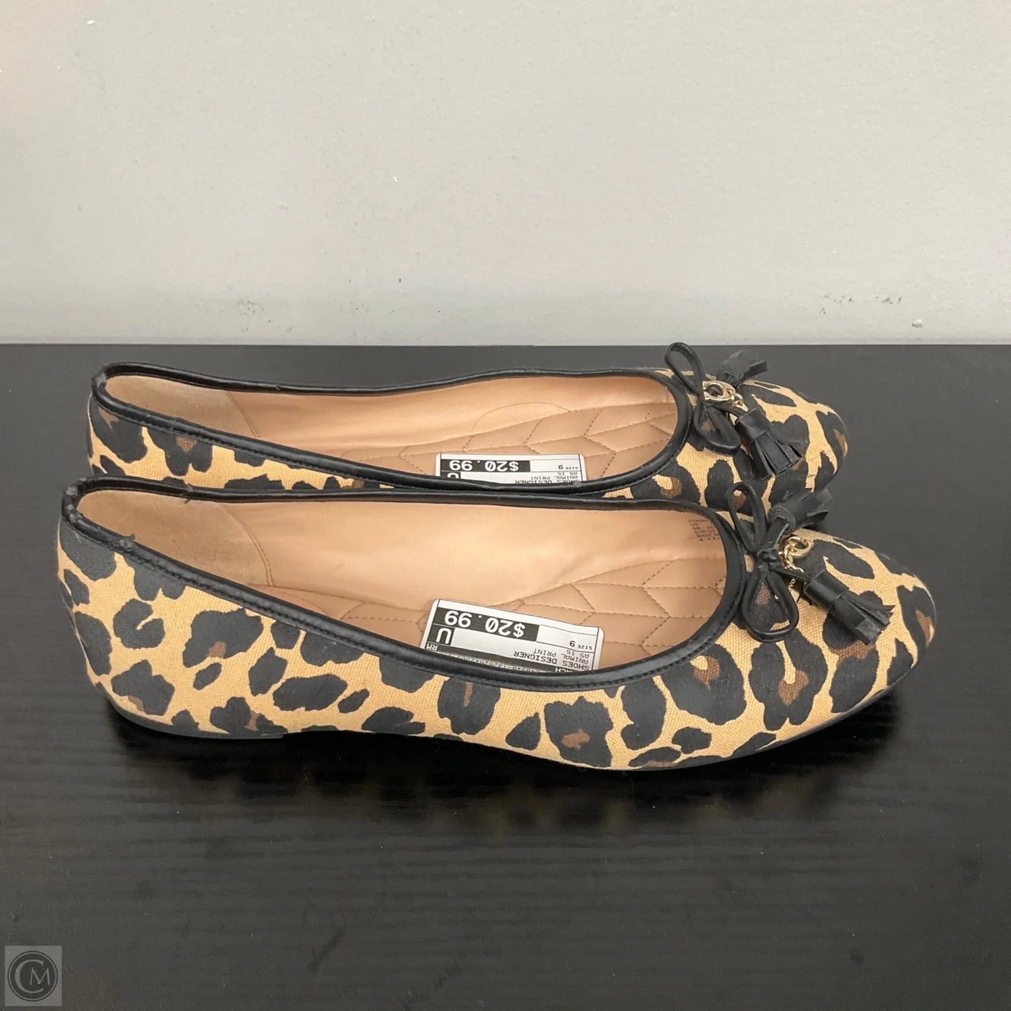 Shoes Designer By Coach In Animal Print, Size: 9