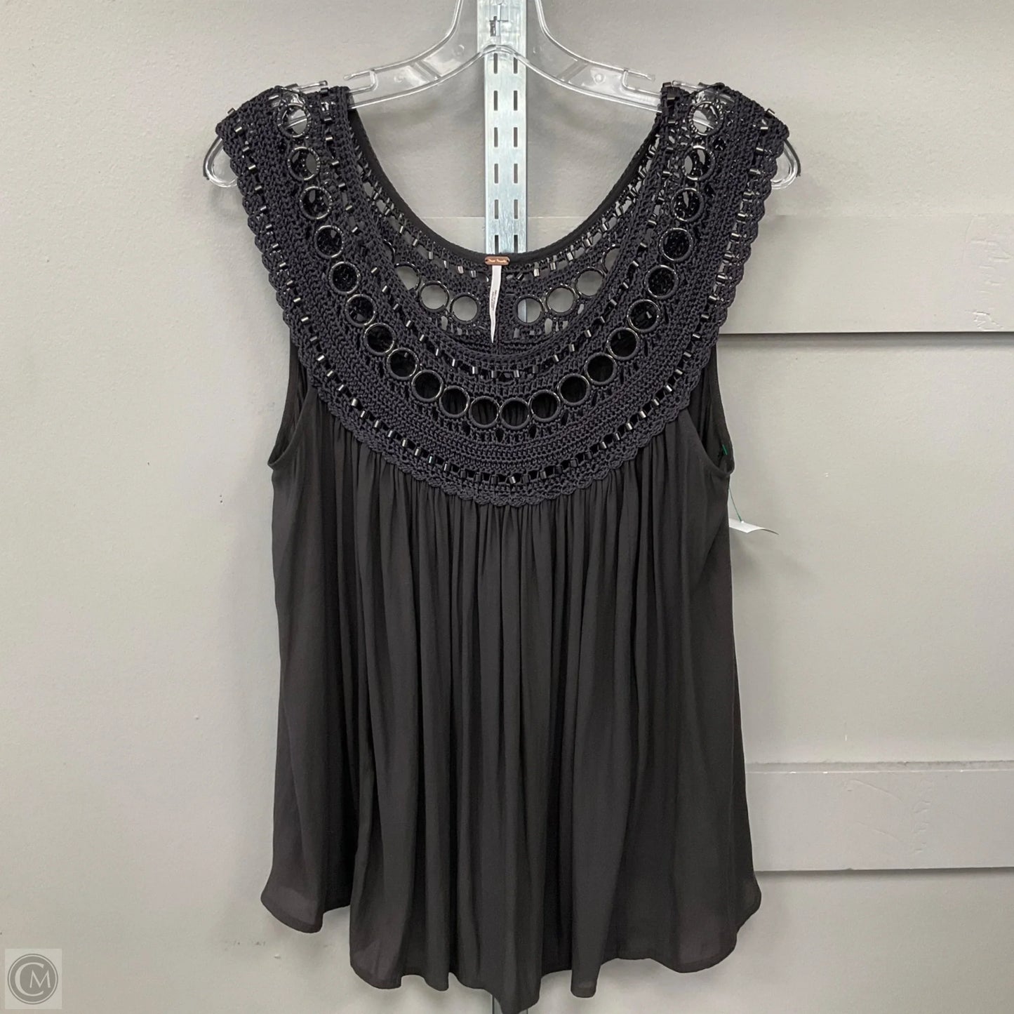 Top Sleeveless By Free People In Black, Size: S