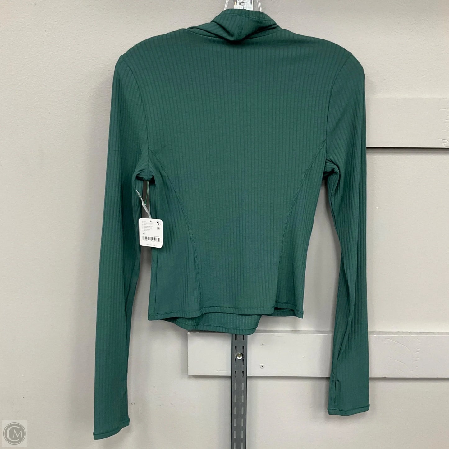Top Long Sleeve By Free People In Green, Size: M