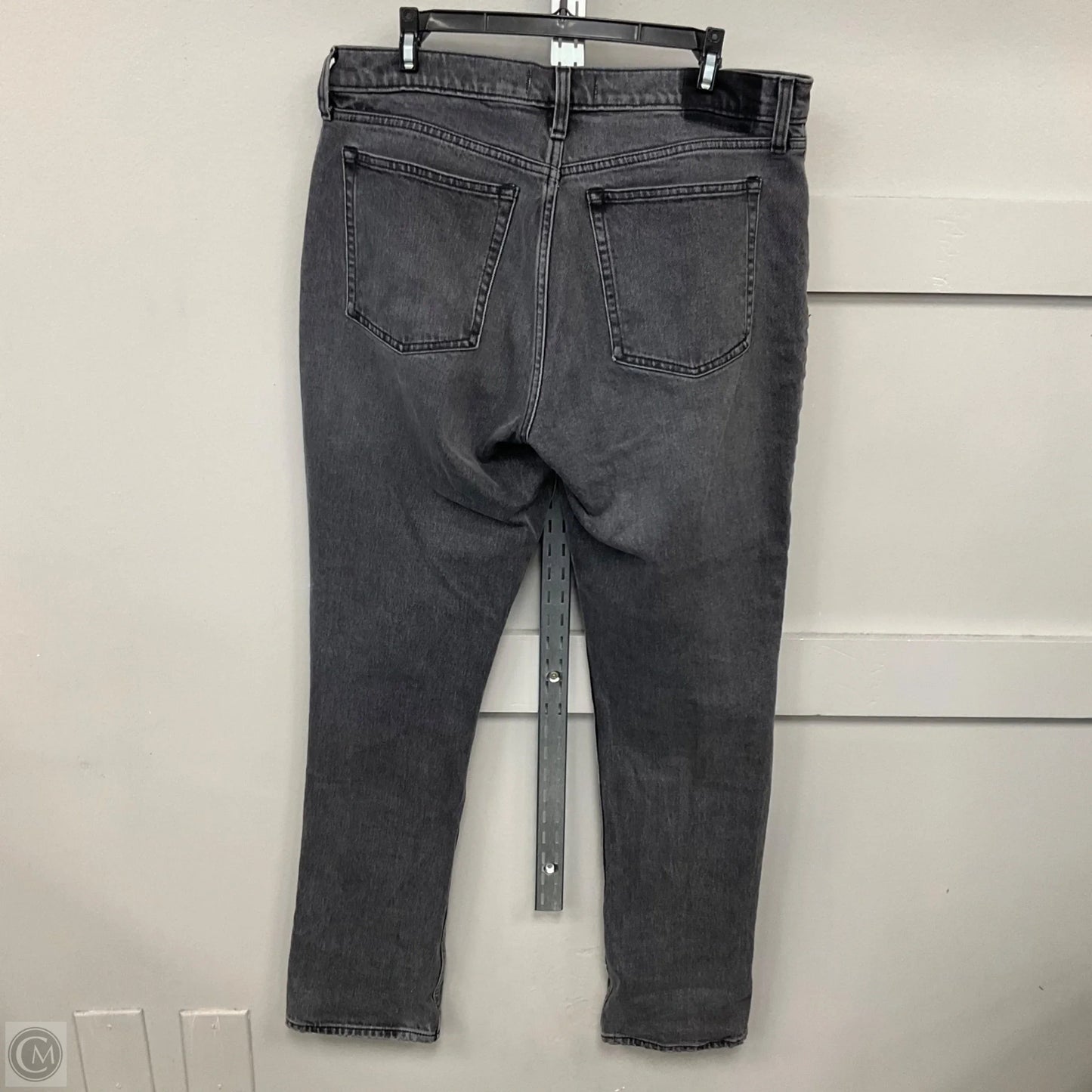 Jeans Skinny By Abercrombie And Fitch In Black Denim, Size: 14