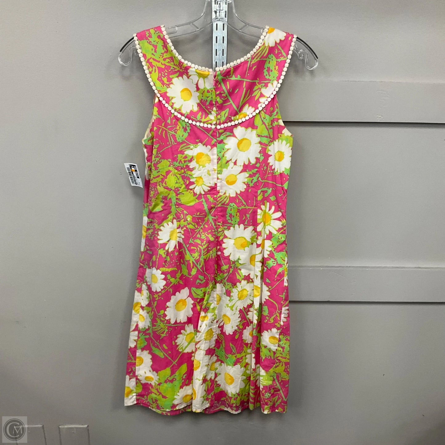 Dress Designer By Lilly Pulitzer In Pink & Yellow, Size: S